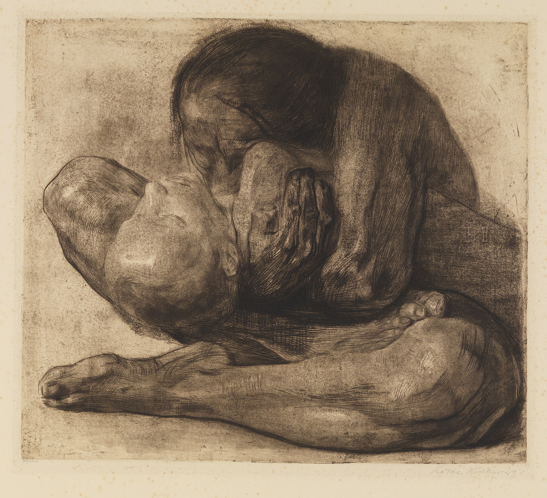 Frau mit totem Kind (Woman with Dead Child)