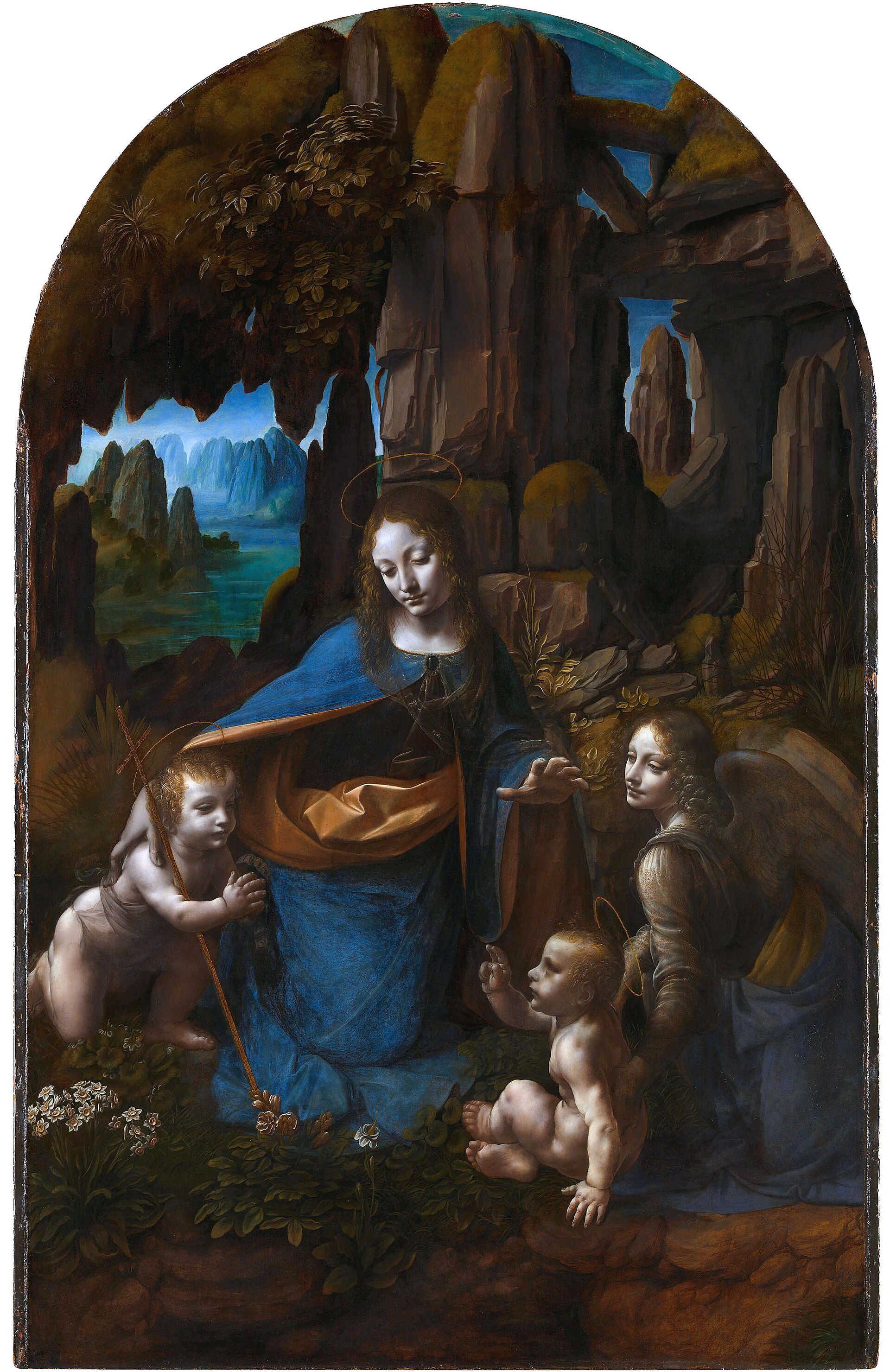 The Virgin of the Rocks, National Gallery NG1093