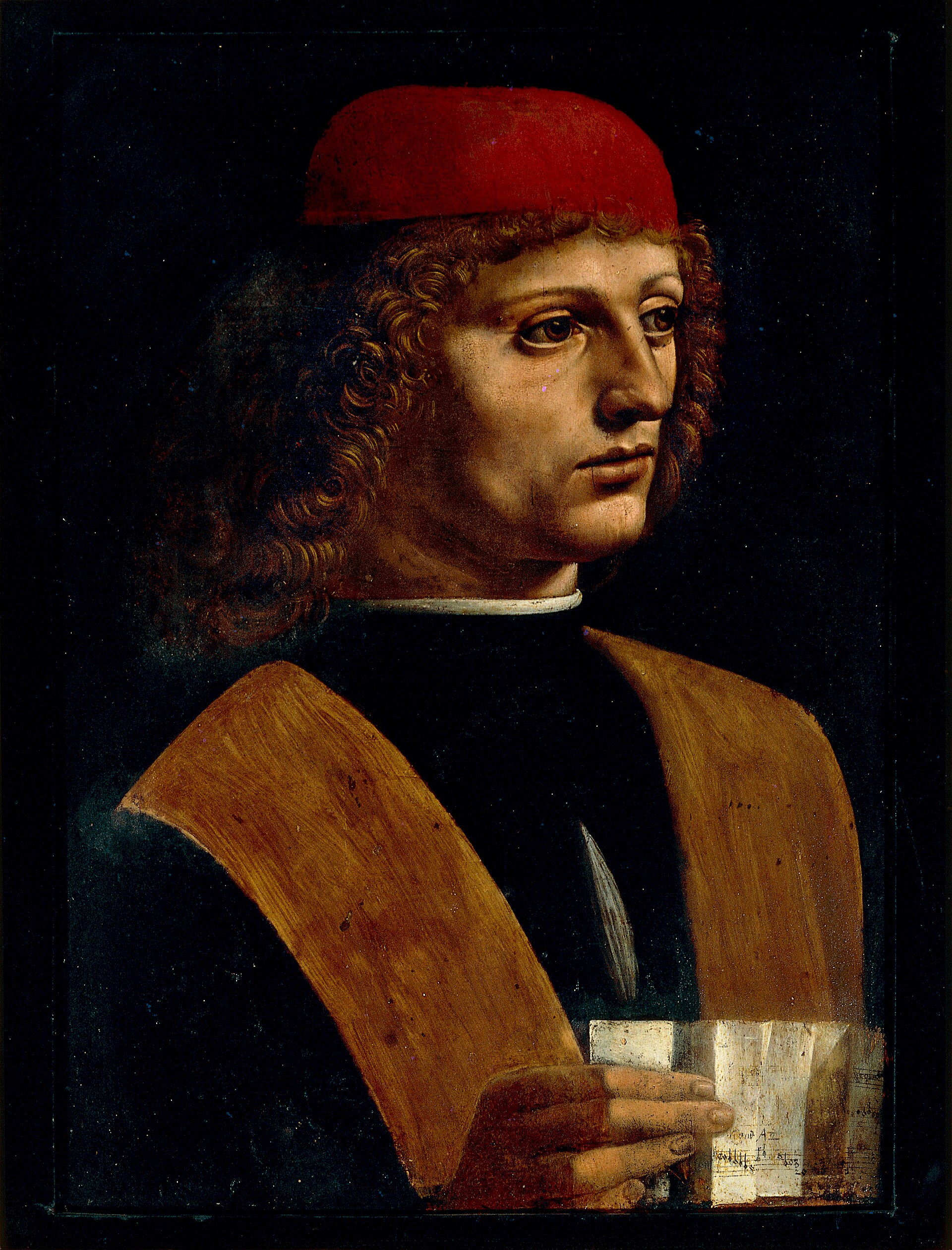 Portrait of a Musician, Pinacoteca Ambrosiana, Milan
