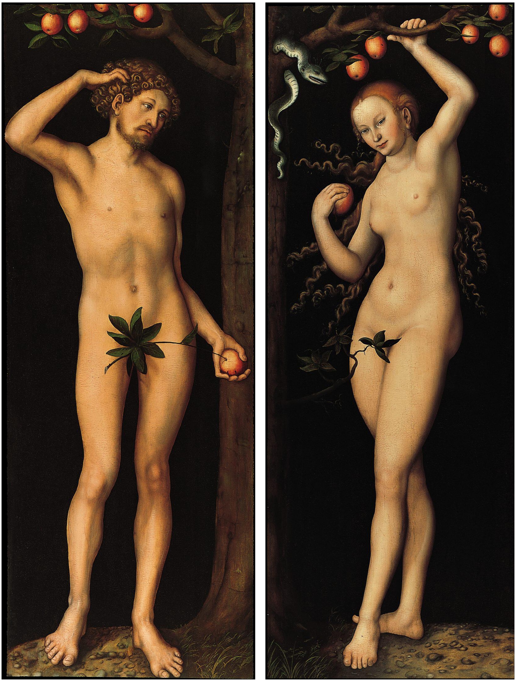 Adam and Eve, the pair