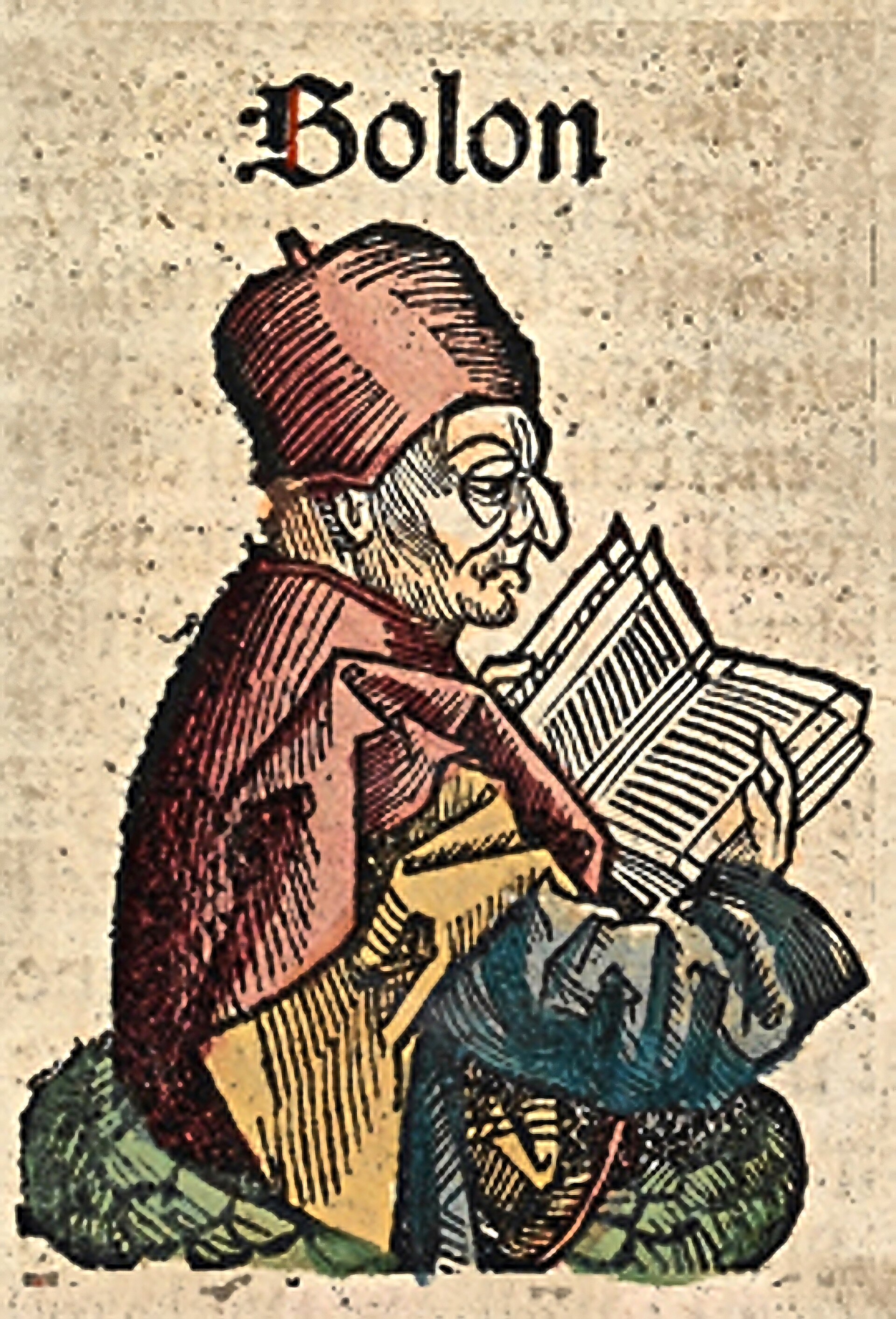 Solon, woodcut