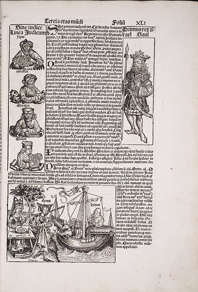 Nuremberg Chronicle, page XLI recto