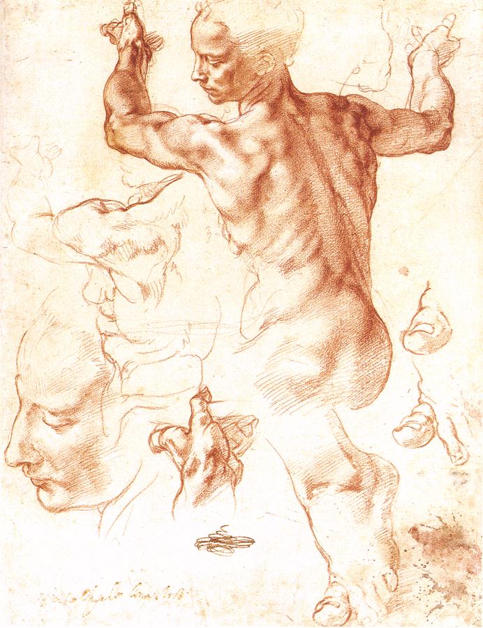 Studies for the Libyan Sibyl