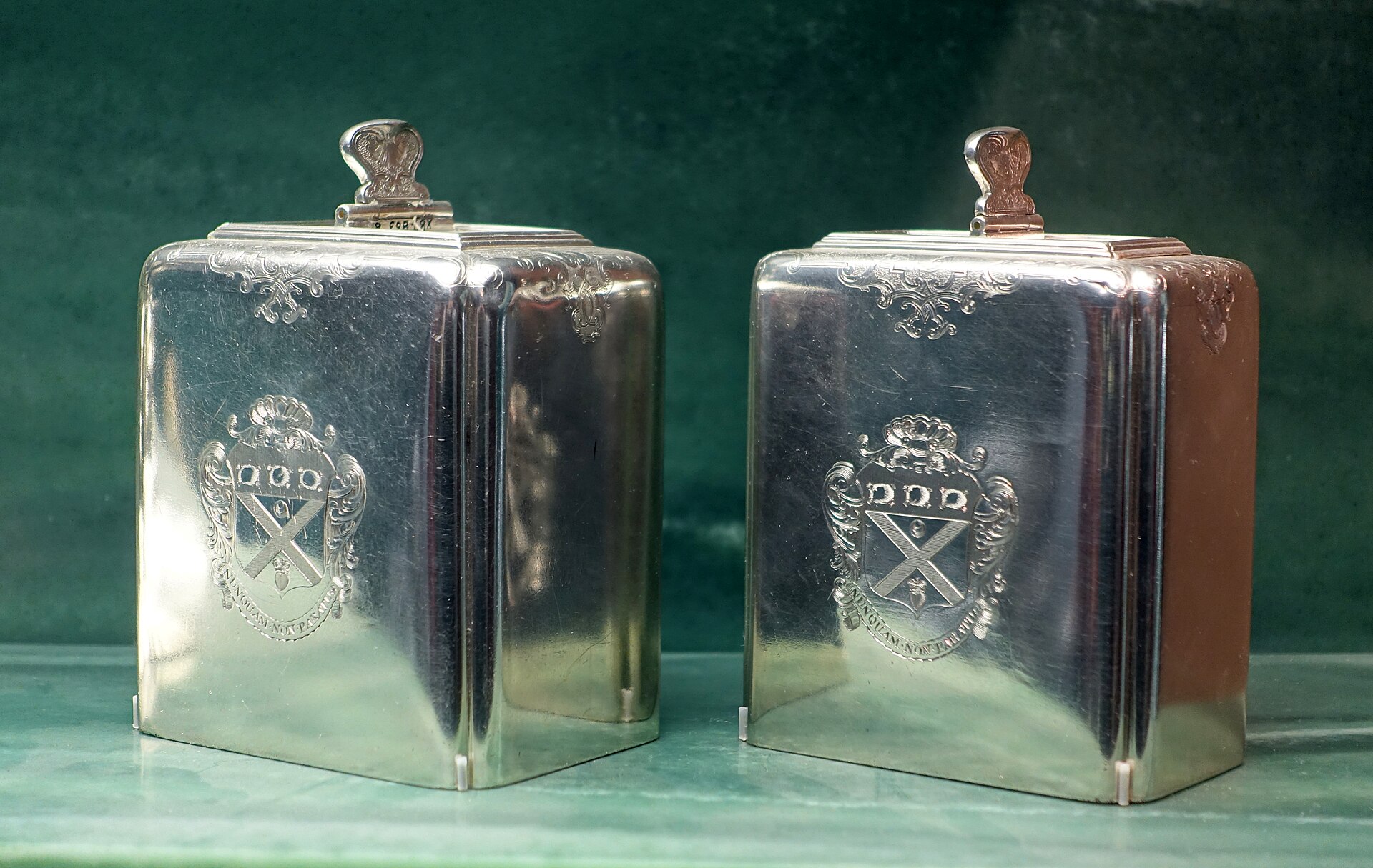Locked caddies, 1731-32