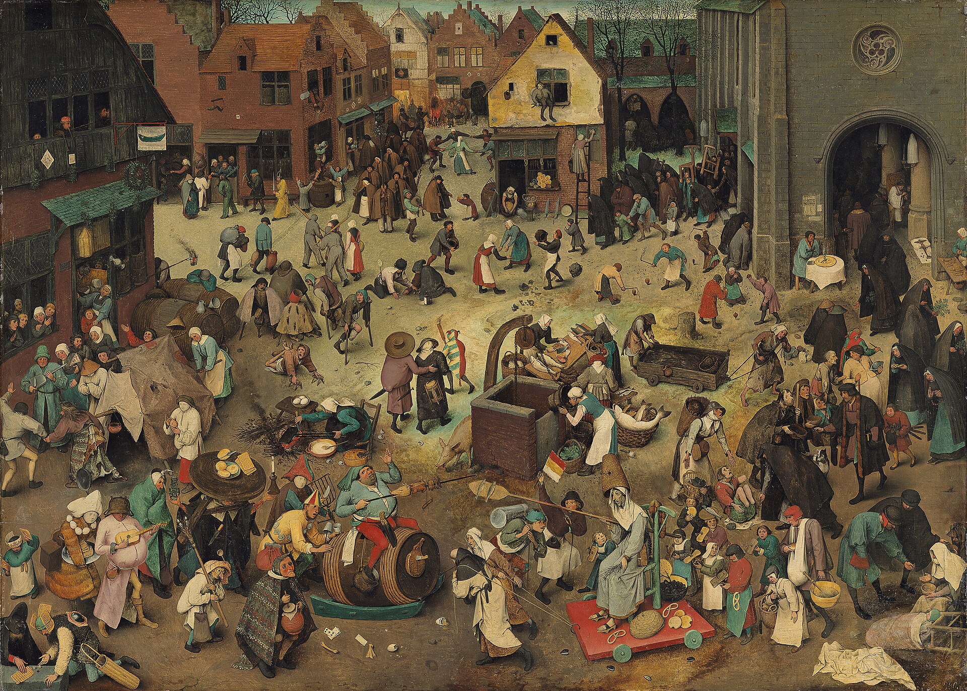 The Fight Between Carnival and Lent