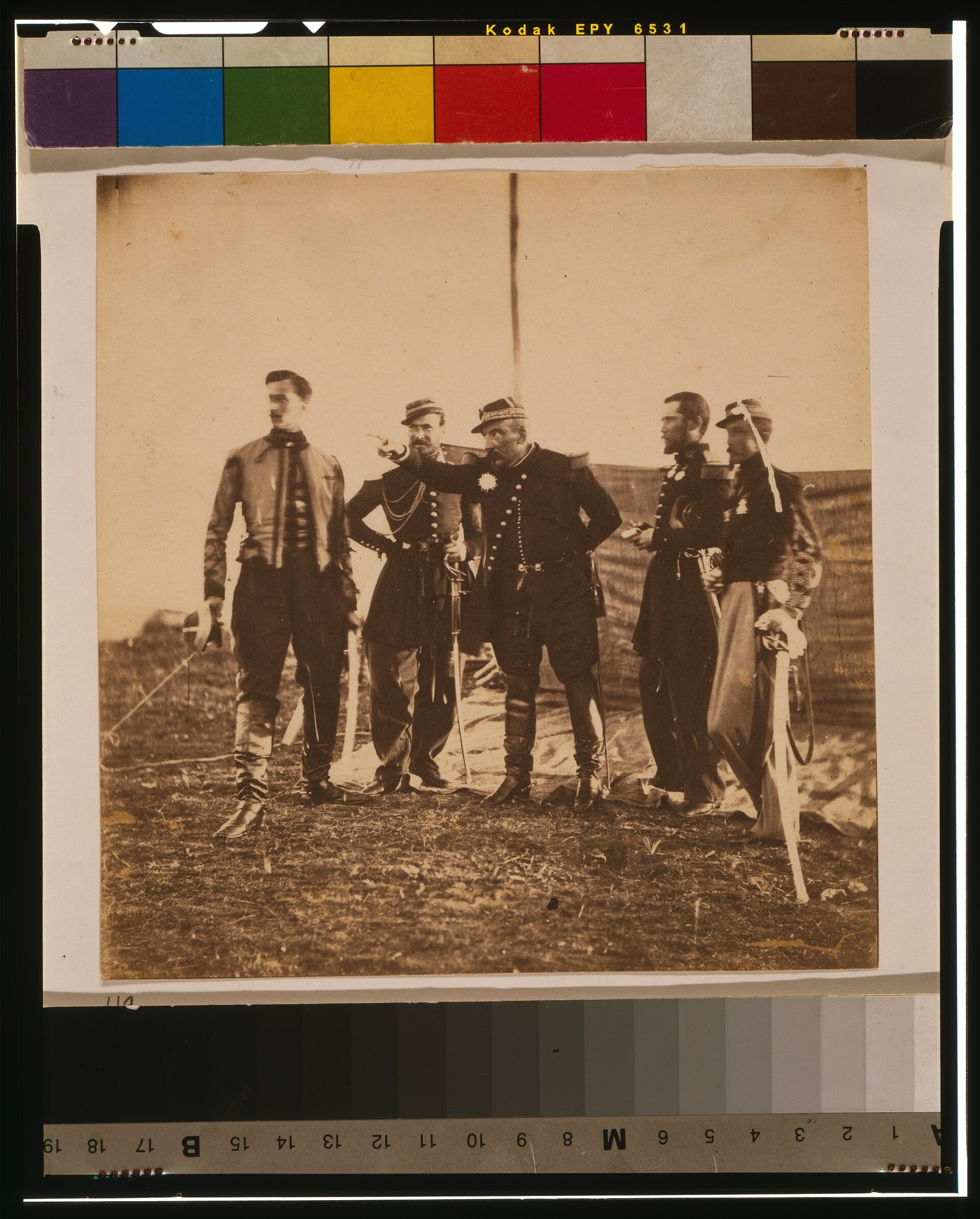 General Bosquet giving orders to his staff