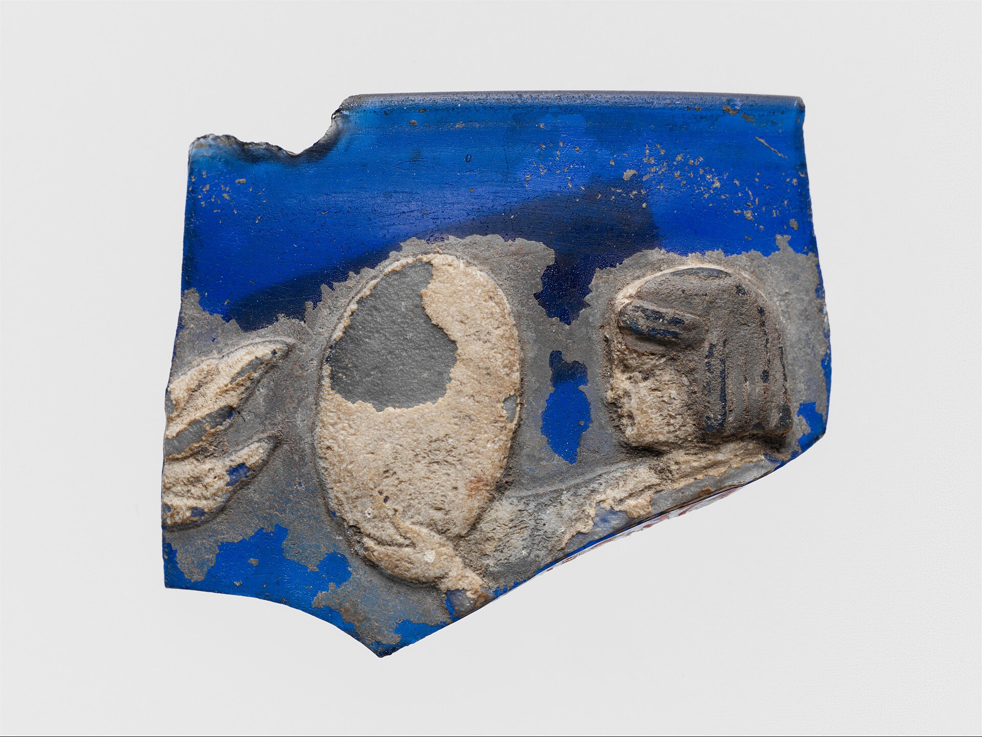 Cameo glass cup fragment, early first century AD