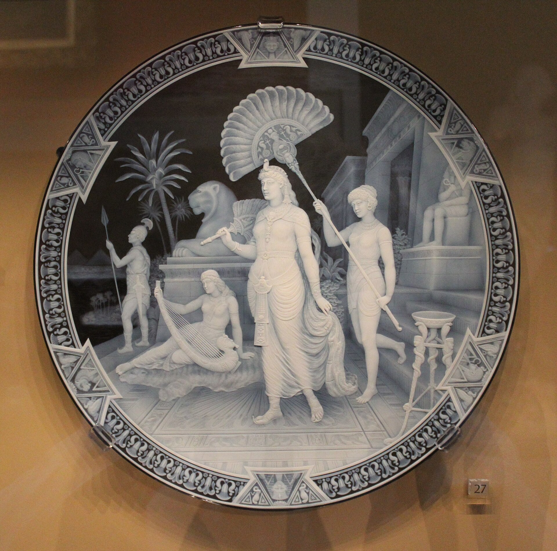 Cleopatra and her Attendants, Thomas and George Woodall, about 1898 - NOT Roman