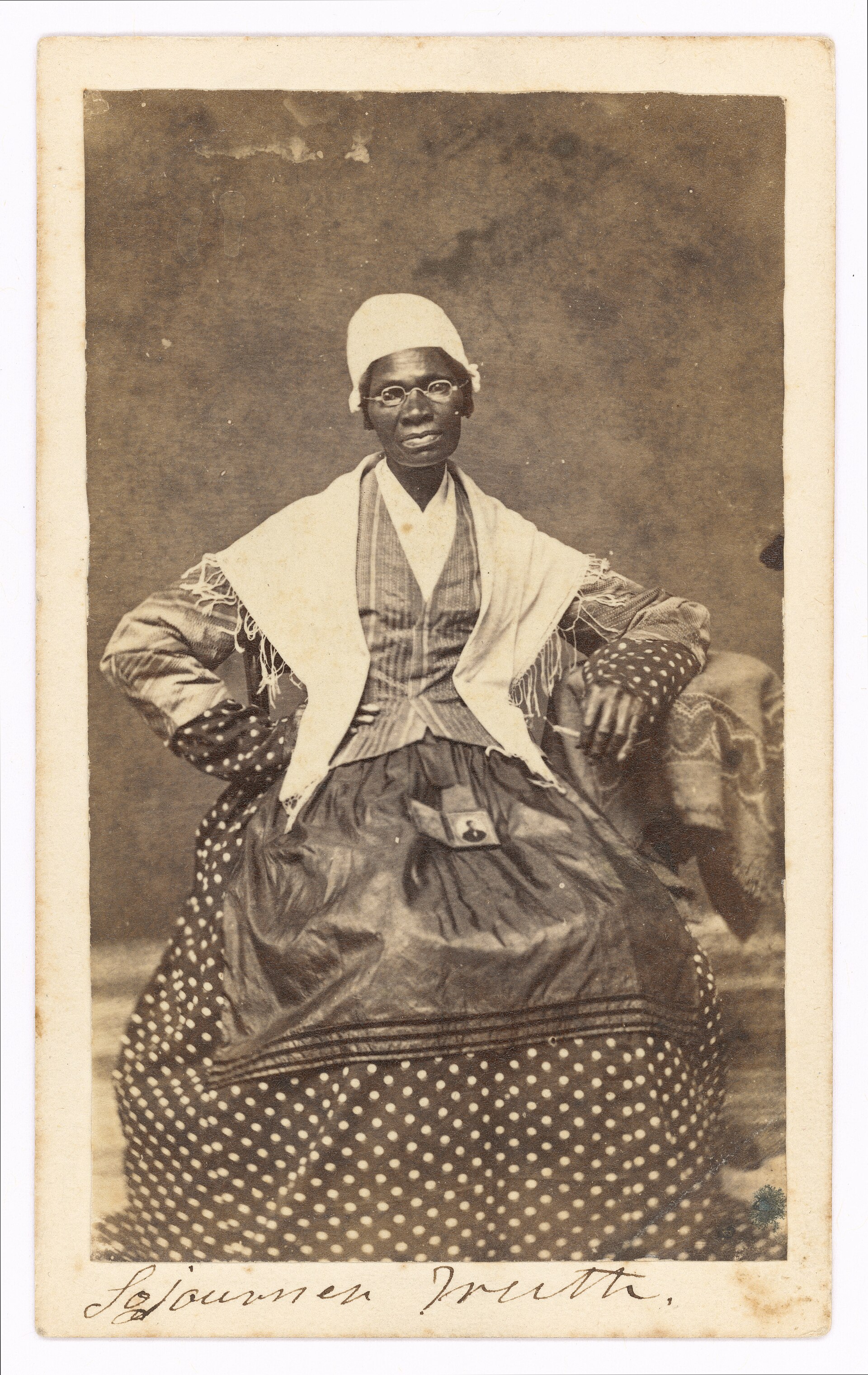 Carte de visite, Battle Creek, 1863, a second surviving print