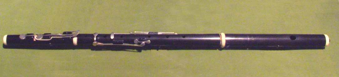 Transverse flute by Theobald Boehm, 1828-32