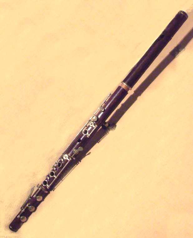 Transverse flute by Boehm & Greve, about 1840