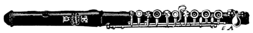 The 'Boehm model improved flute,' published 1891-92