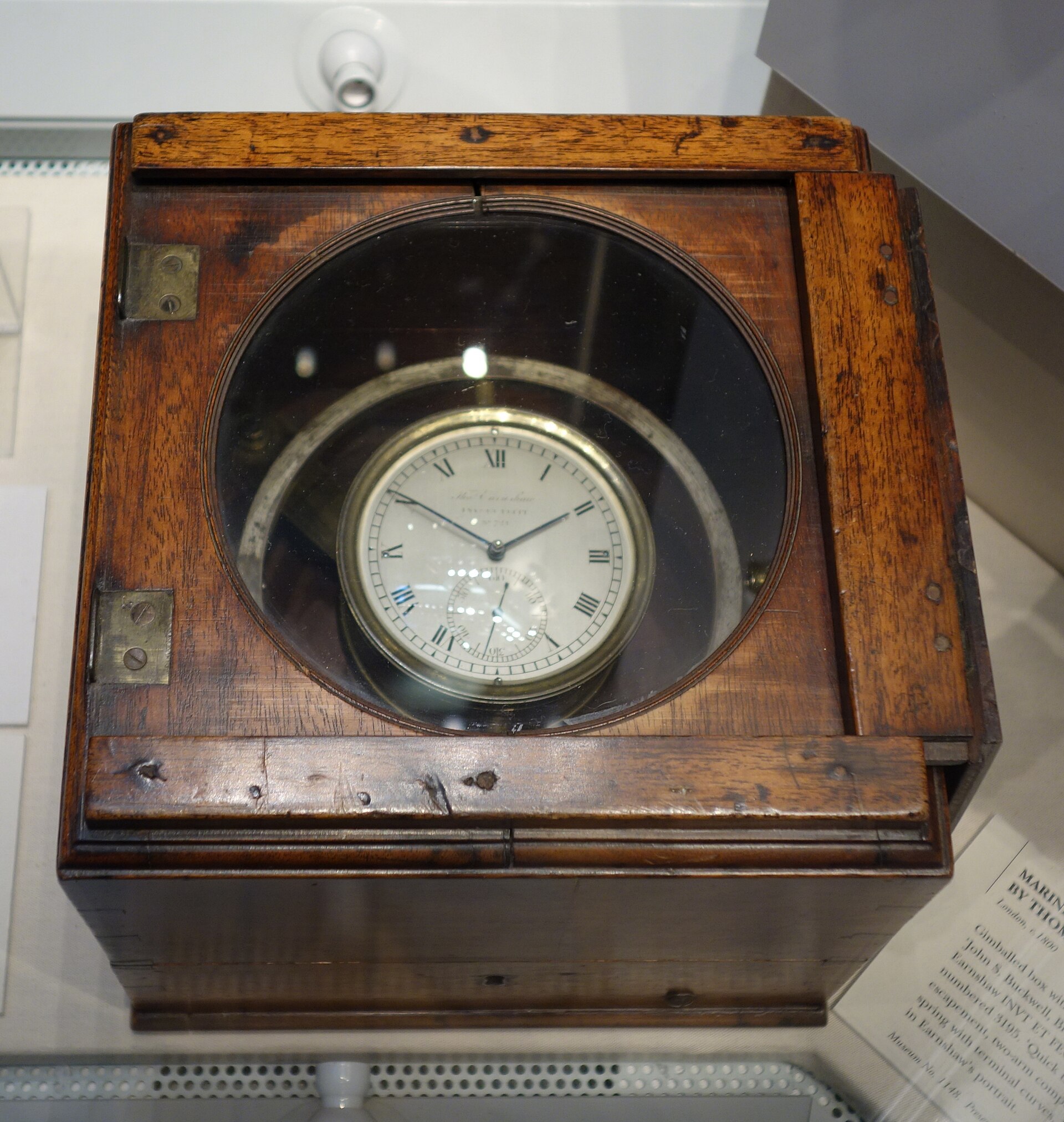 Marine chronometer, Worshipful Company of Clockmakers' Museum