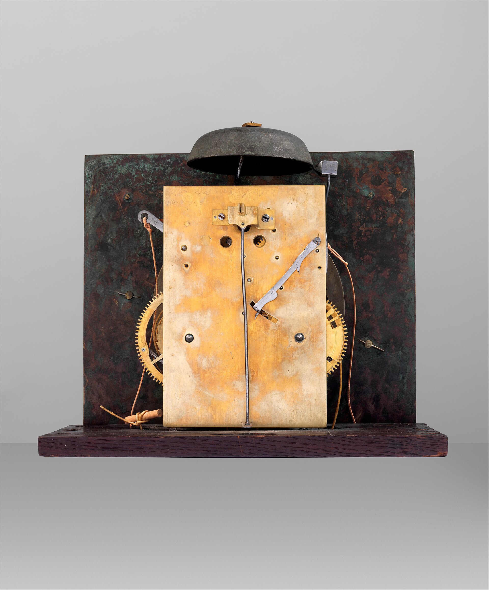 Longcase clock with calendar, about 1700