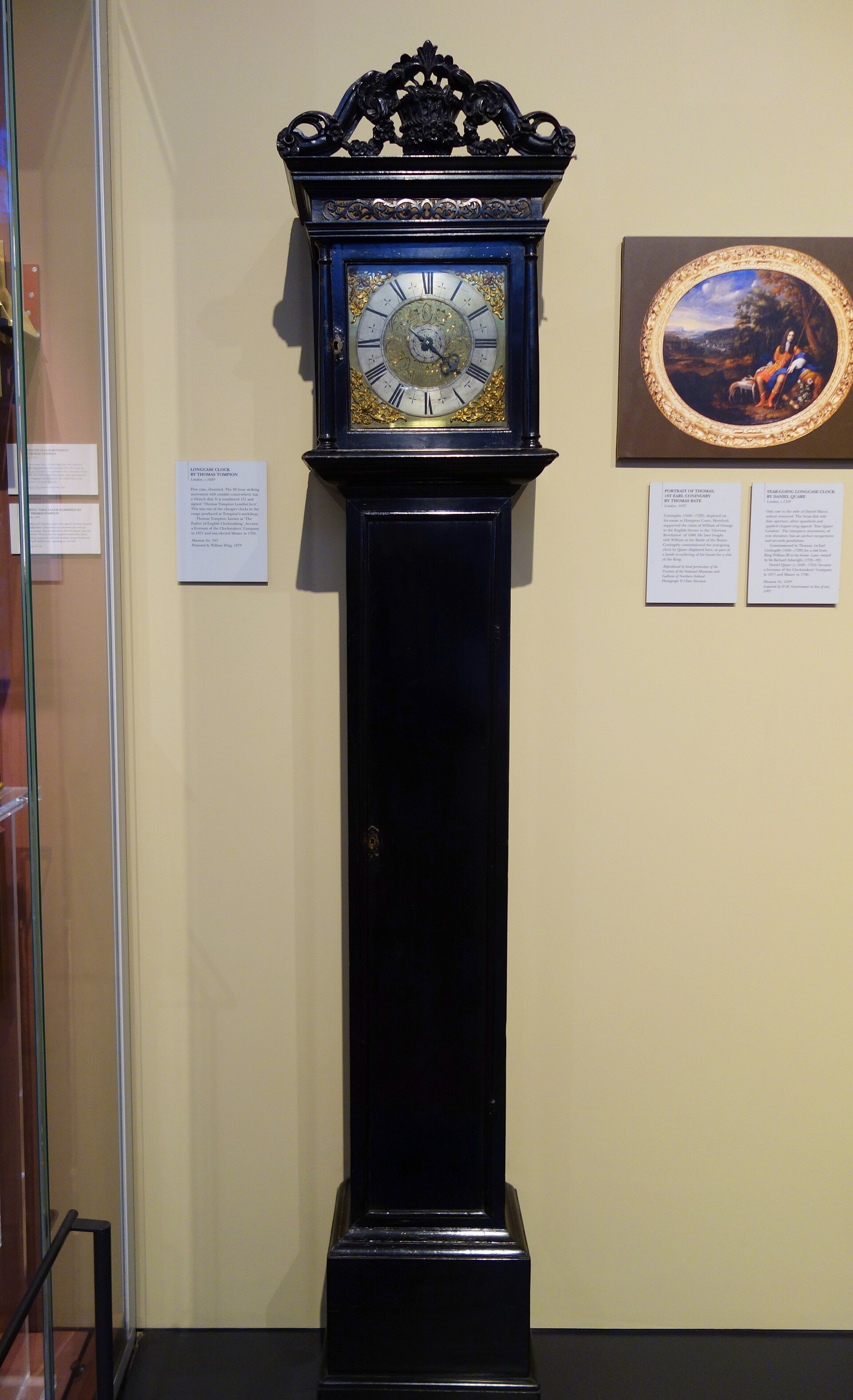 Longcase clock, Clockmakers' Museum