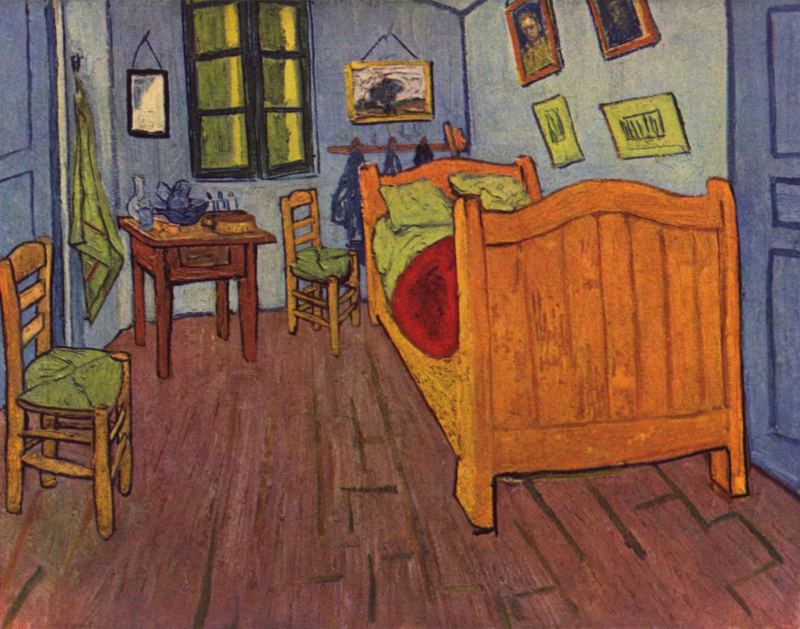 Vincent's Bedroom in Arles (Van Gogh Museum version)