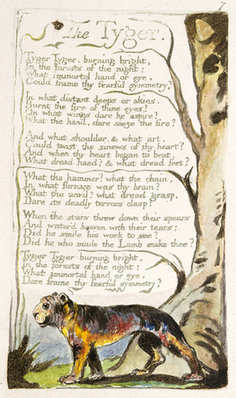 The Tyger, from Songs of Experience