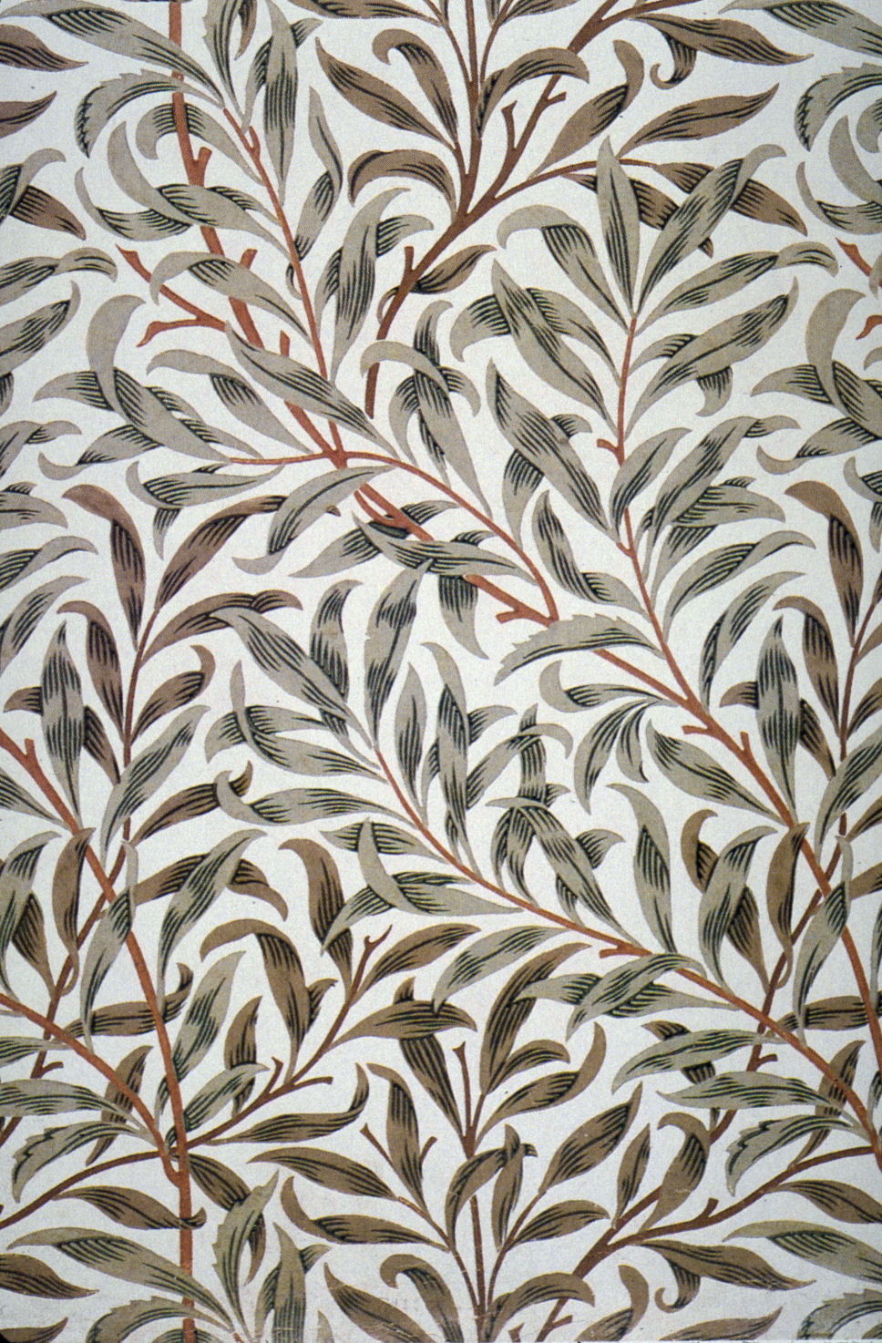 Willow Bough, wallpaper and fabric, 1887
