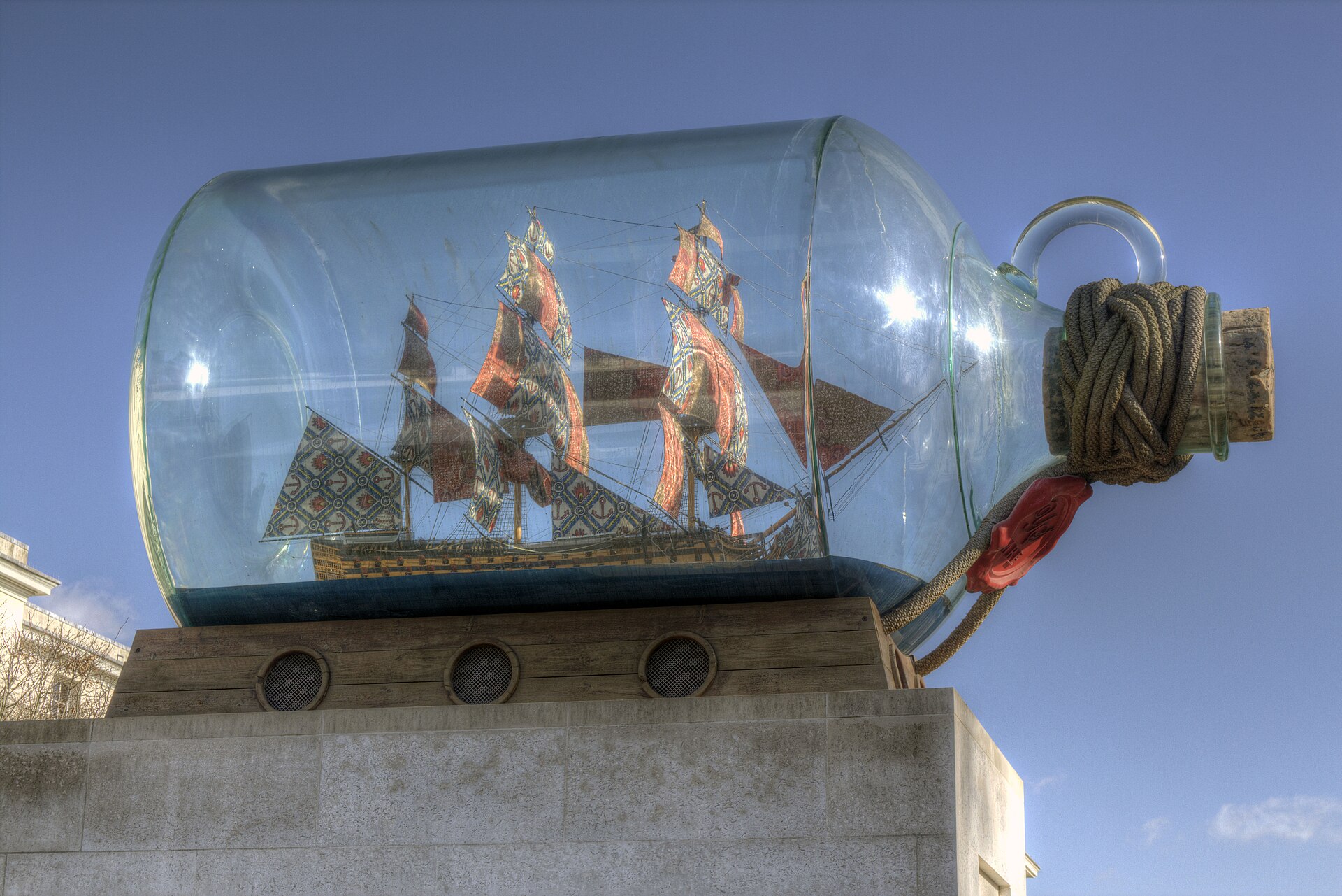 Nelson's Ship in a Bottle (2010), National Maritime Museum, Greenwich