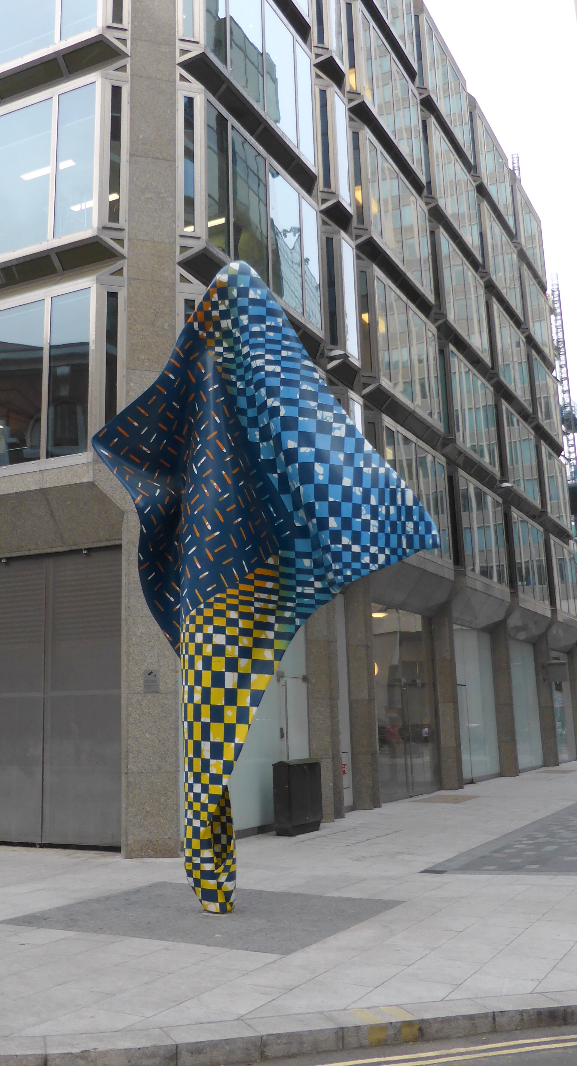 Wind Sculpture (2014) seen along Howick Place