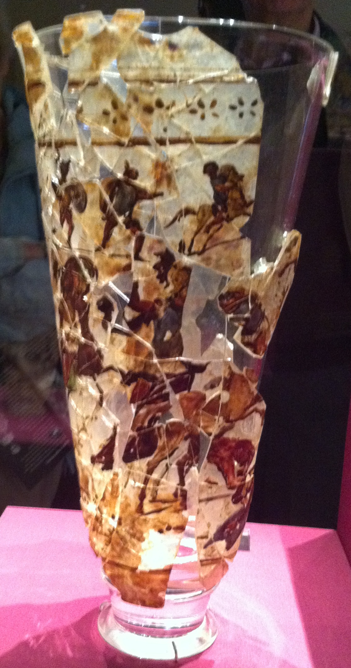 Painted Glass Goblet from the Begram Hoard