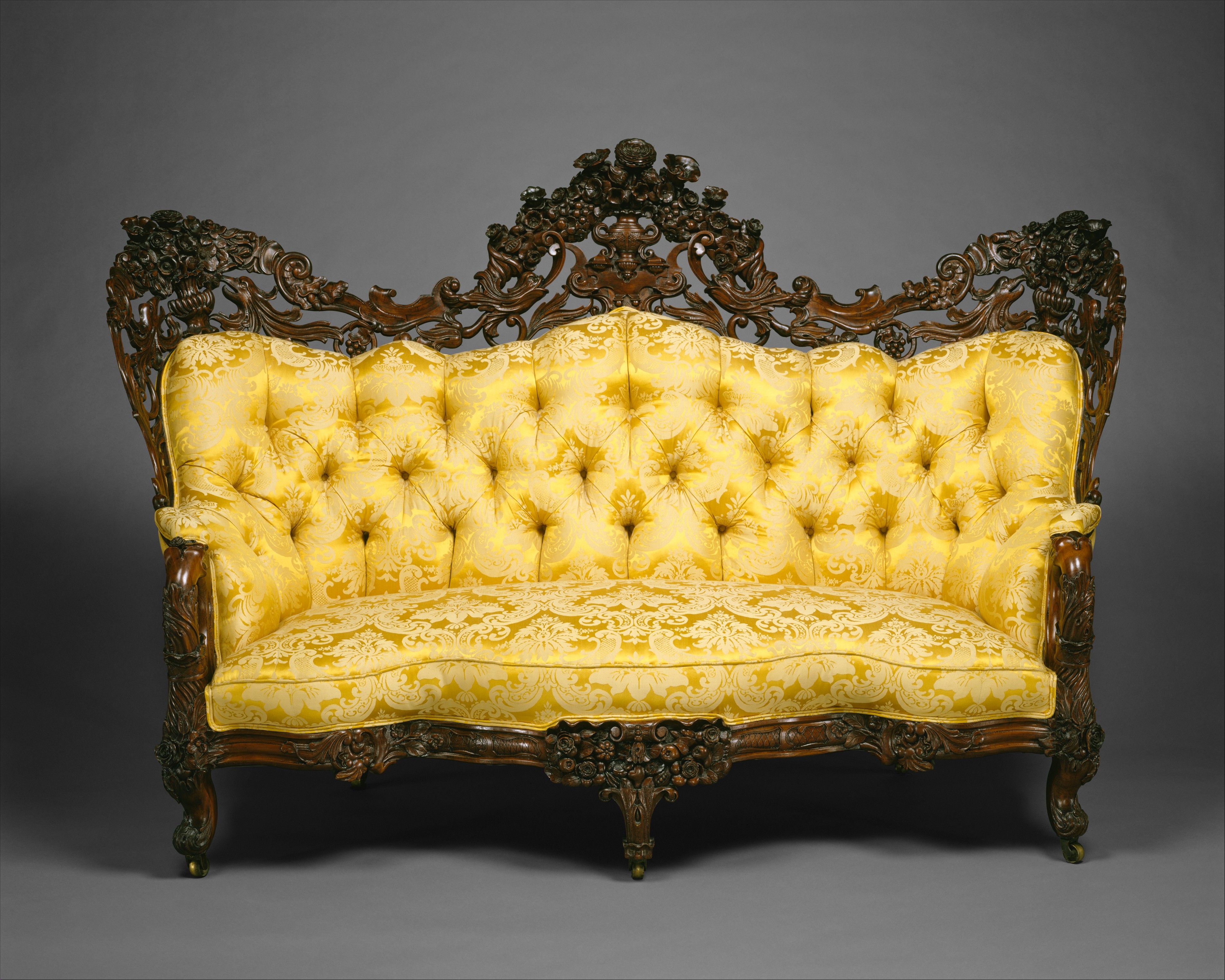 Sofa, accession 1999.396, alternate view