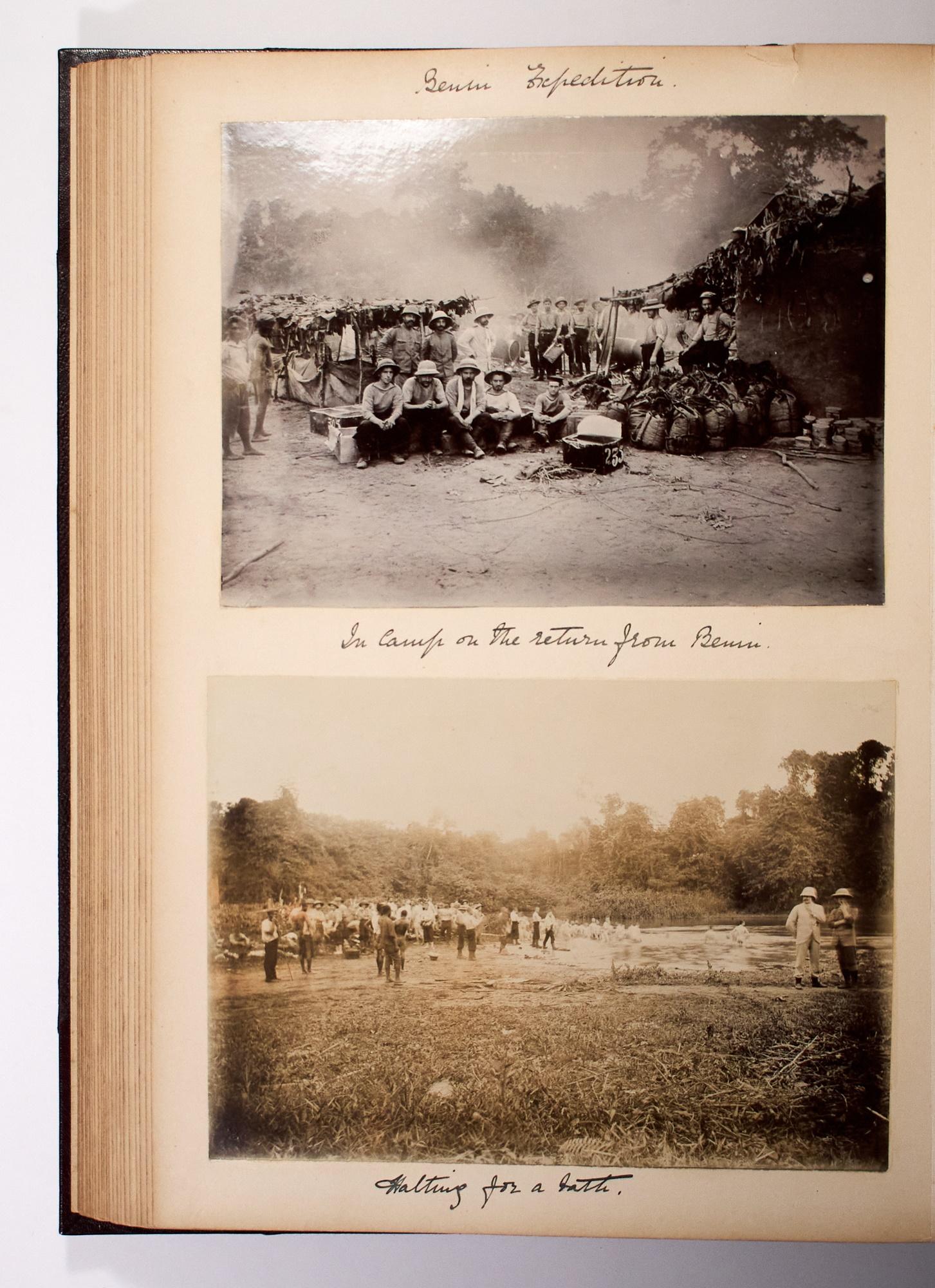 The expedition photographed by one of its own officers