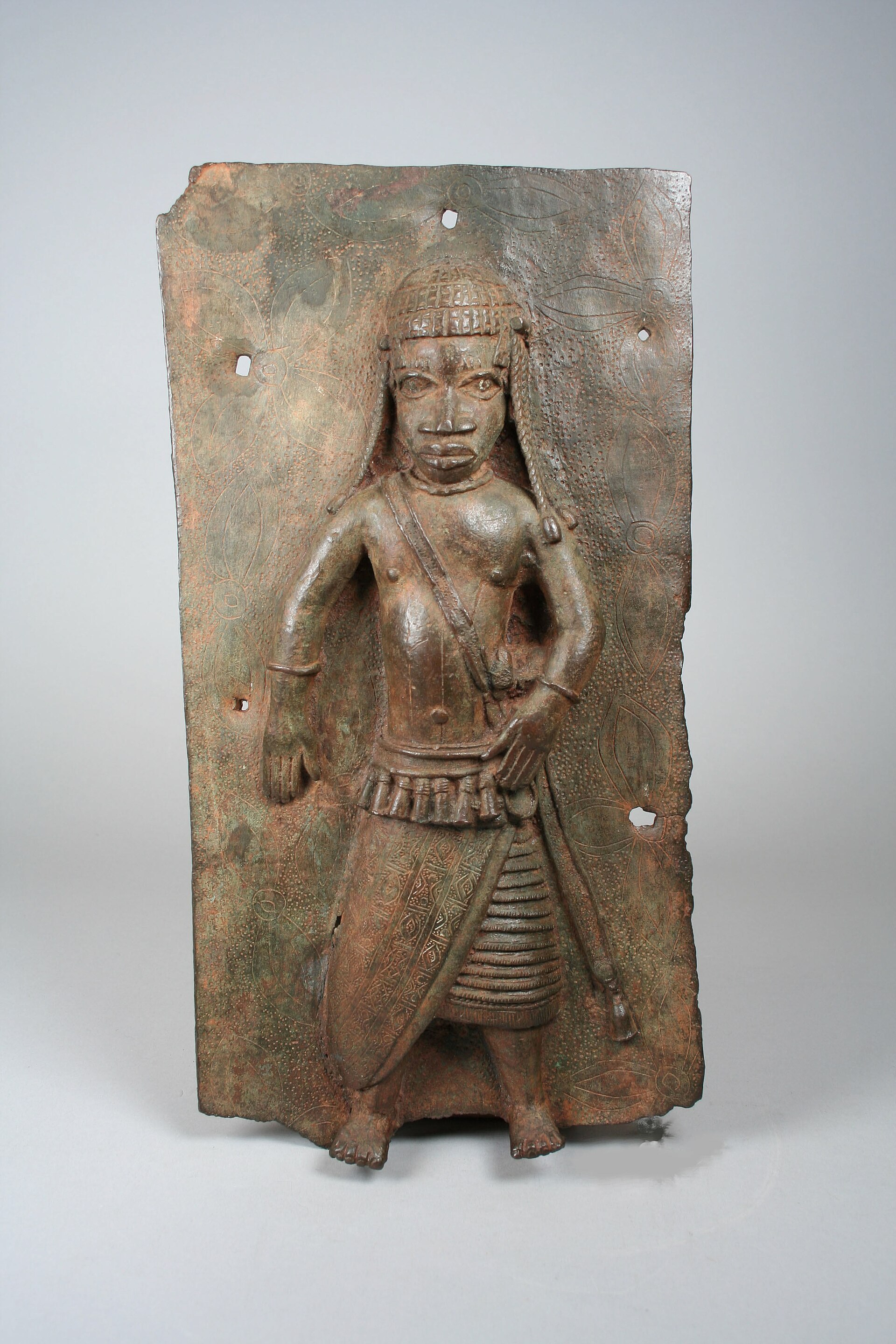 Plaque with court official, Metropolitan Museum 1991.17.26