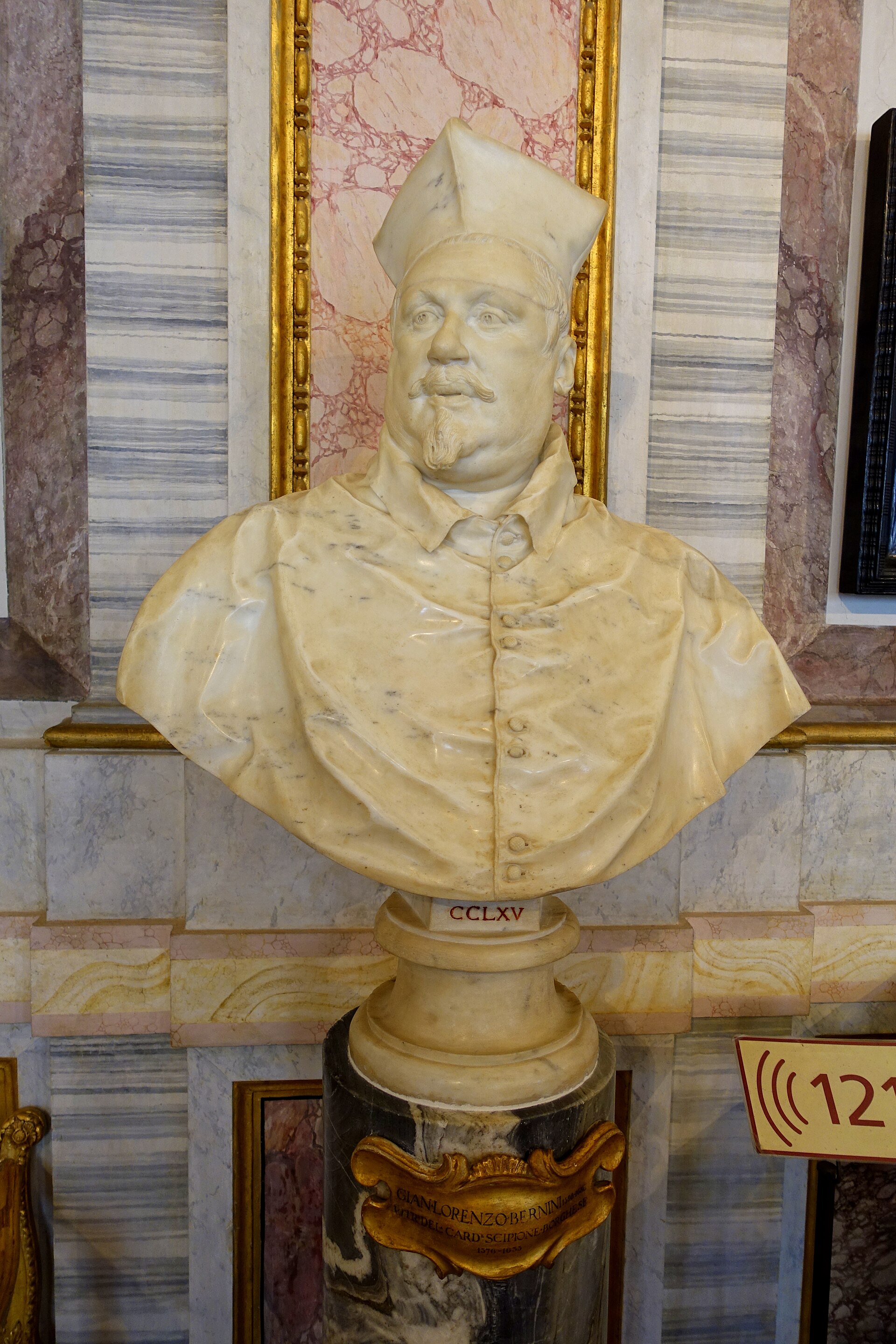 Bust of Cardinal Scipione Borghese, first version