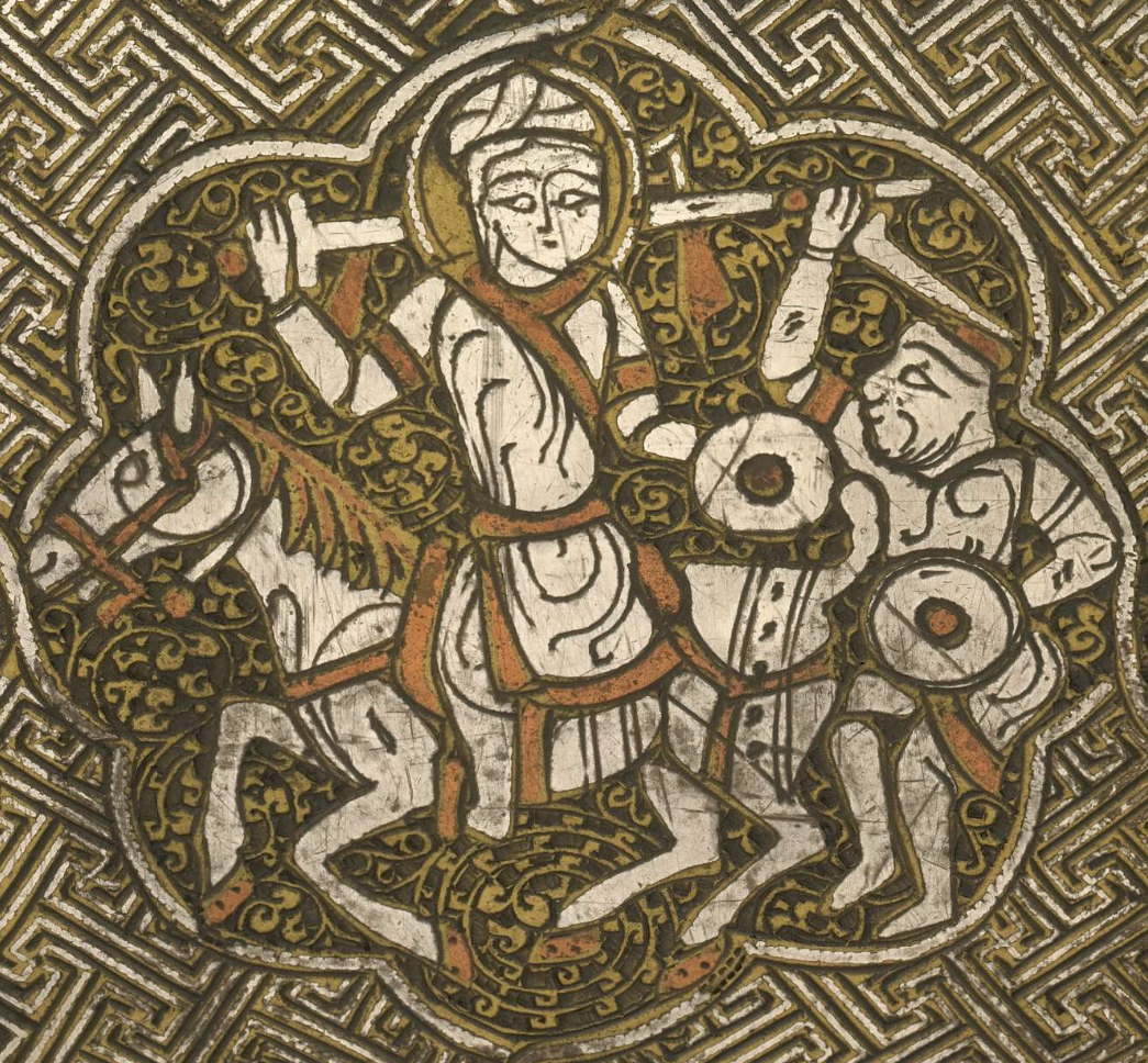 The Blacas Ewer, detail: combat scene