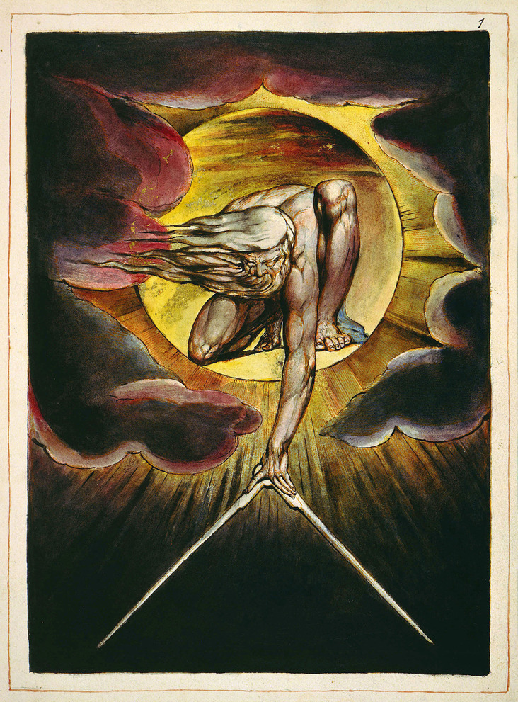 The Ancient of Days, from Europe a Prophecy copy K