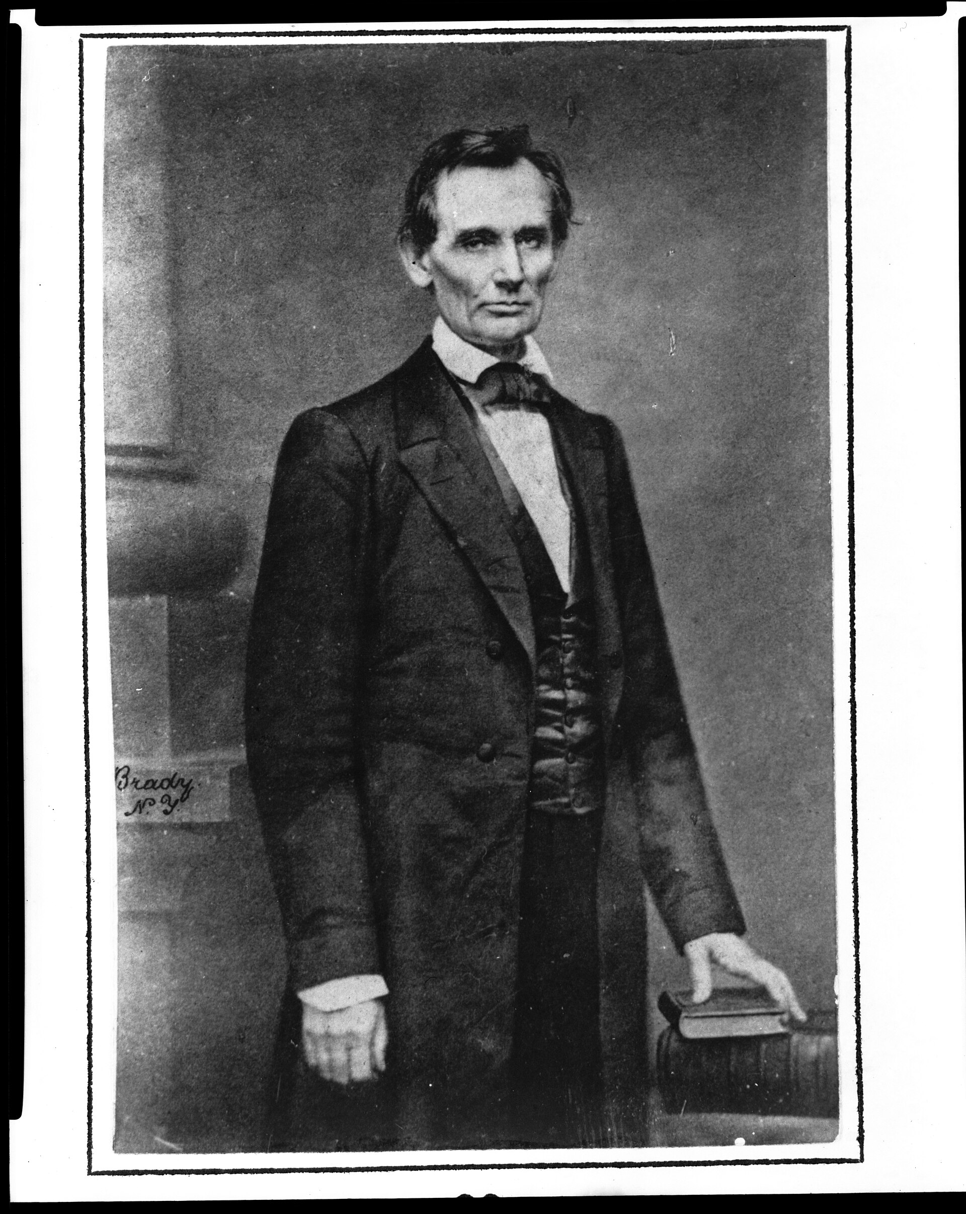 Abraham Lincoln, Cooper Union Portrait (alternate Library of Congress print)