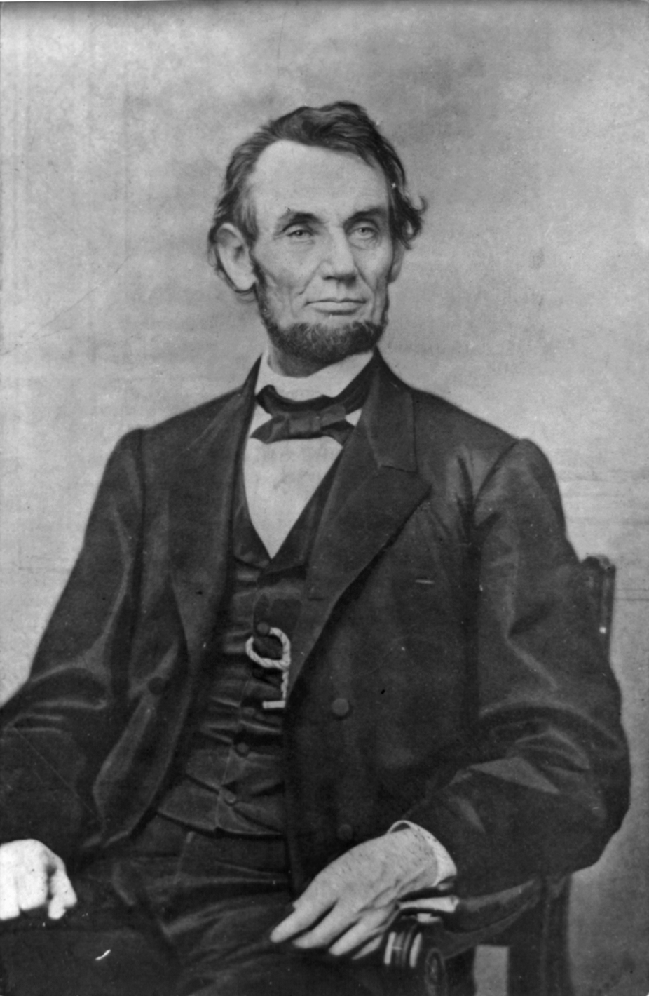 Abraham Lincoln, profile, 9 February 1864 (Anthony Berger sitting)