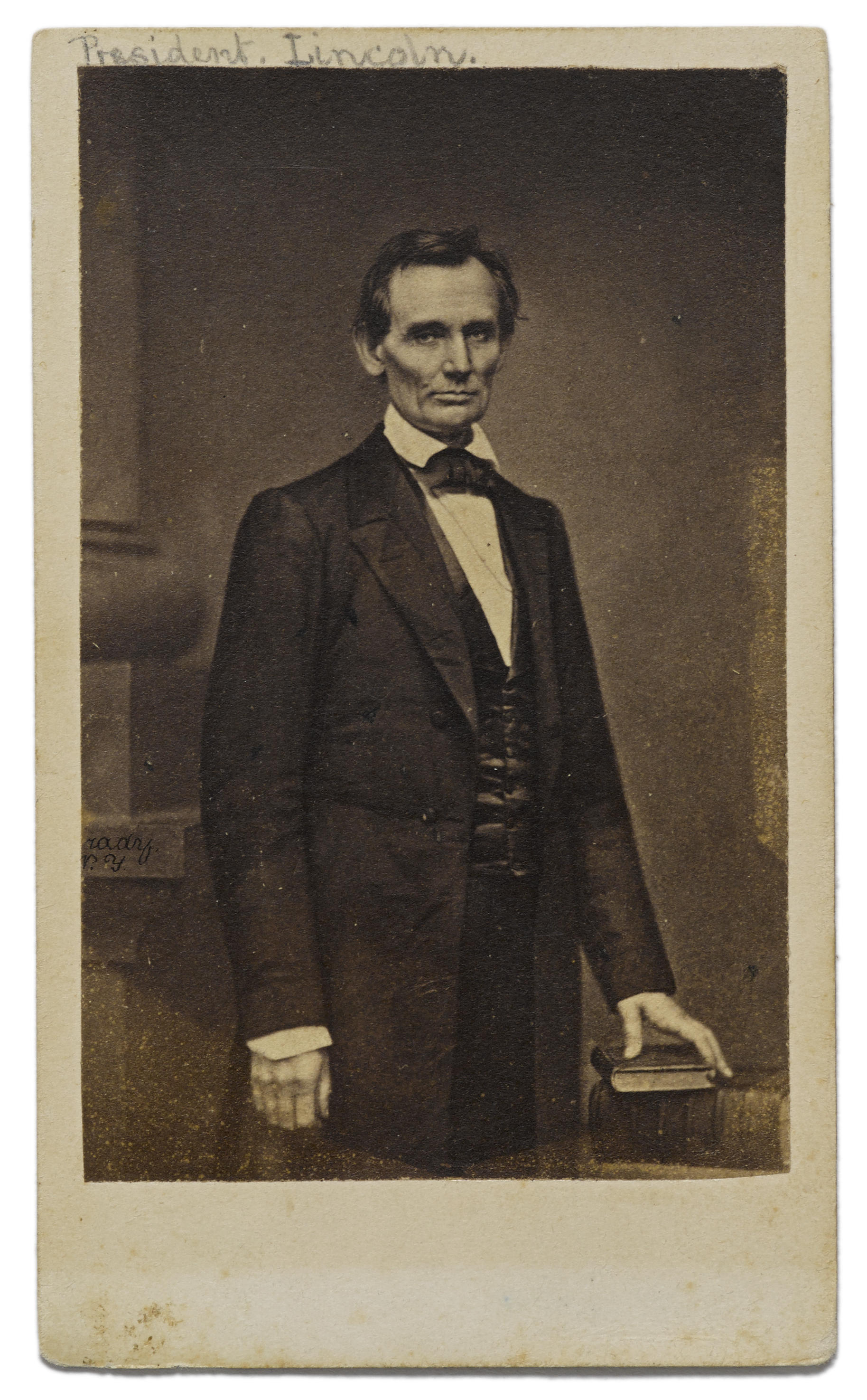 Cooper Union Portrait, carte de visite format