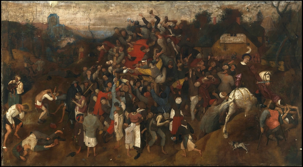 The Wine of Saint Martin's Day, before restoration