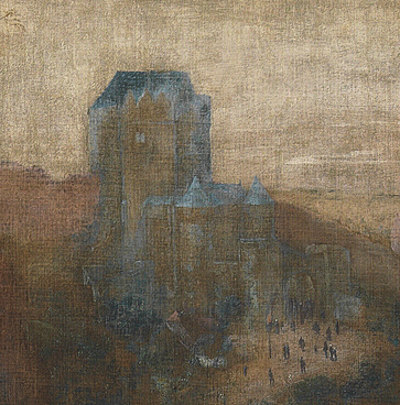 The city gate, detail