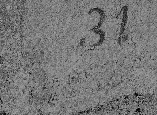 The signature and date, detail