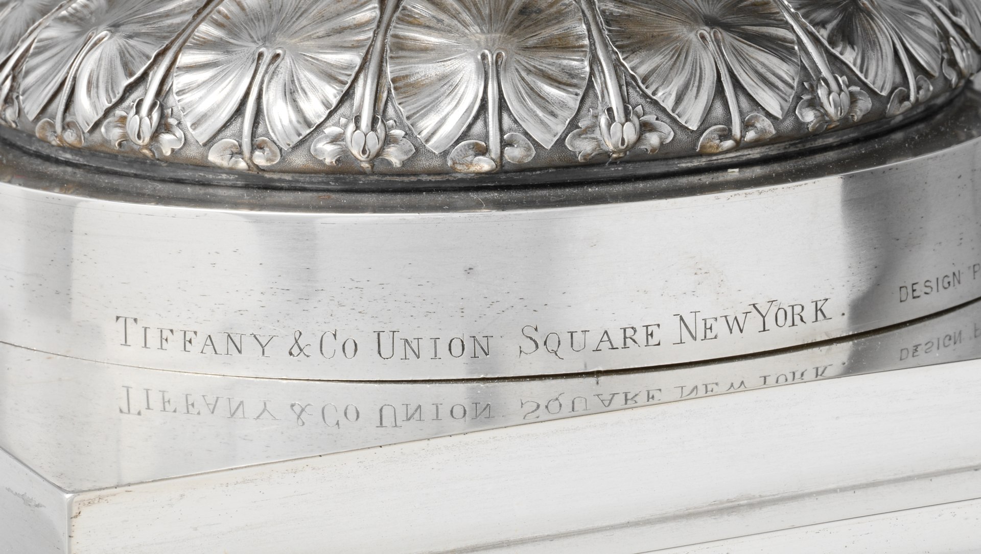 The Bryant Vase, foot inscription