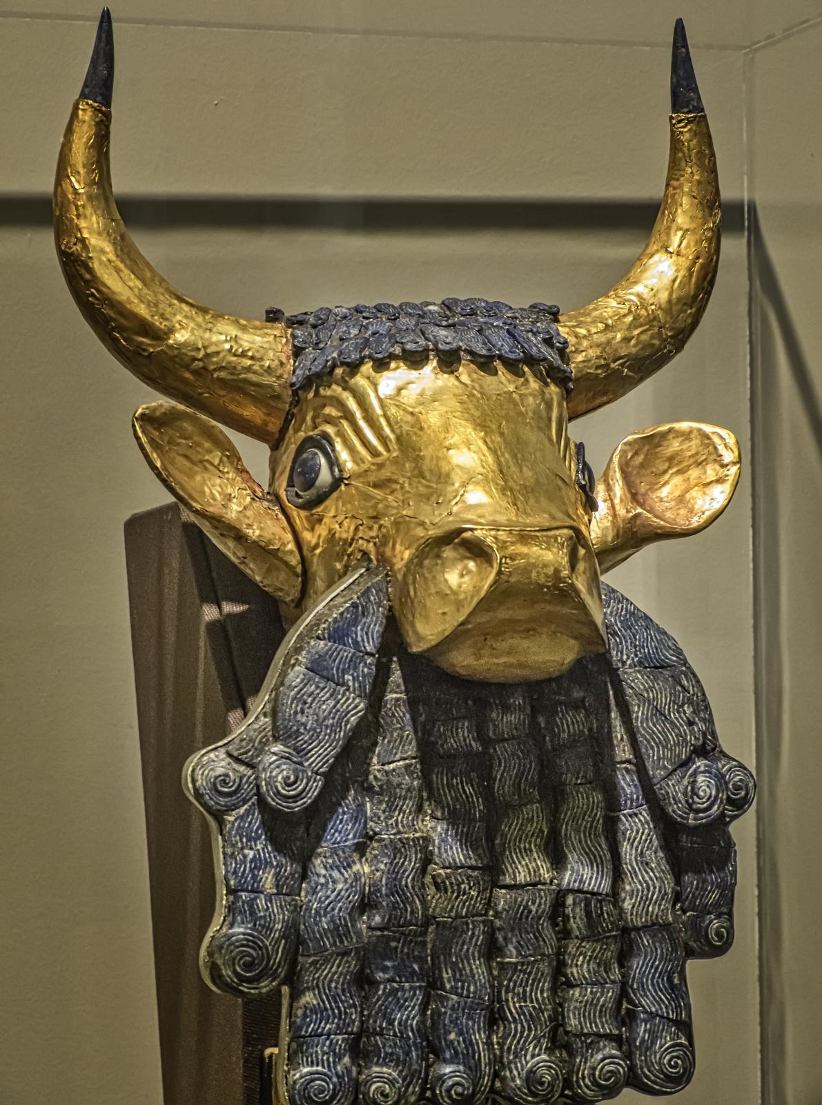 Bull-Headed Lyre of Ur, gallery view