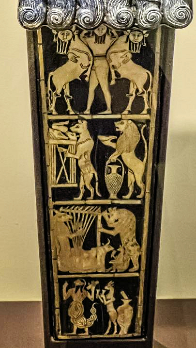 Bull-Headed Lyre of Ur, detail