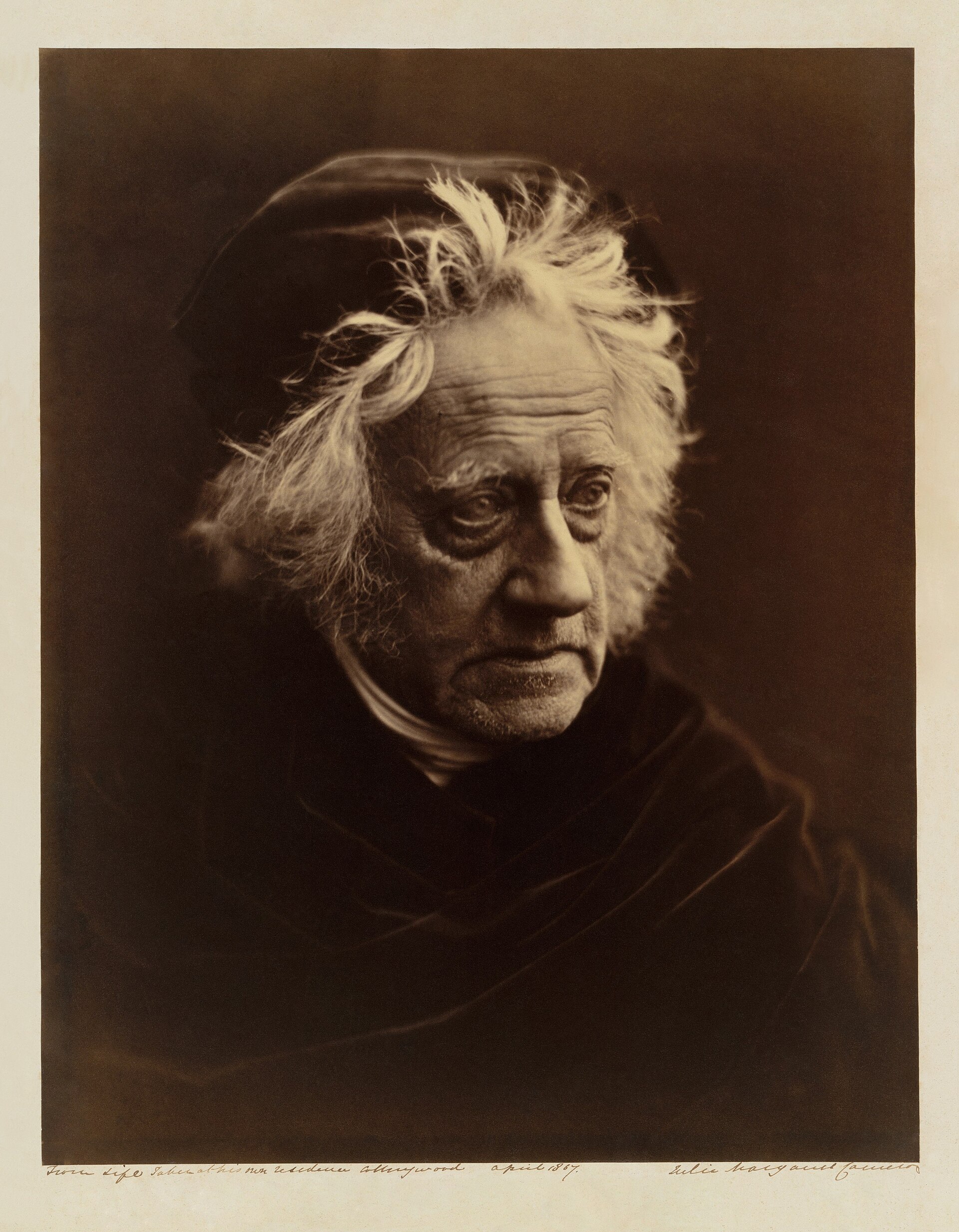 Sir John Herschel, digitally restored
