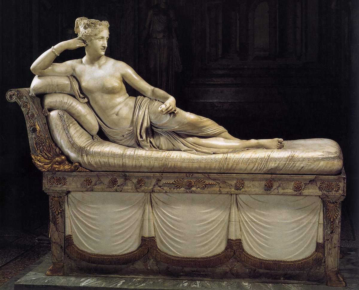 Pauline Bonaparte Borghese as Venus Victrix