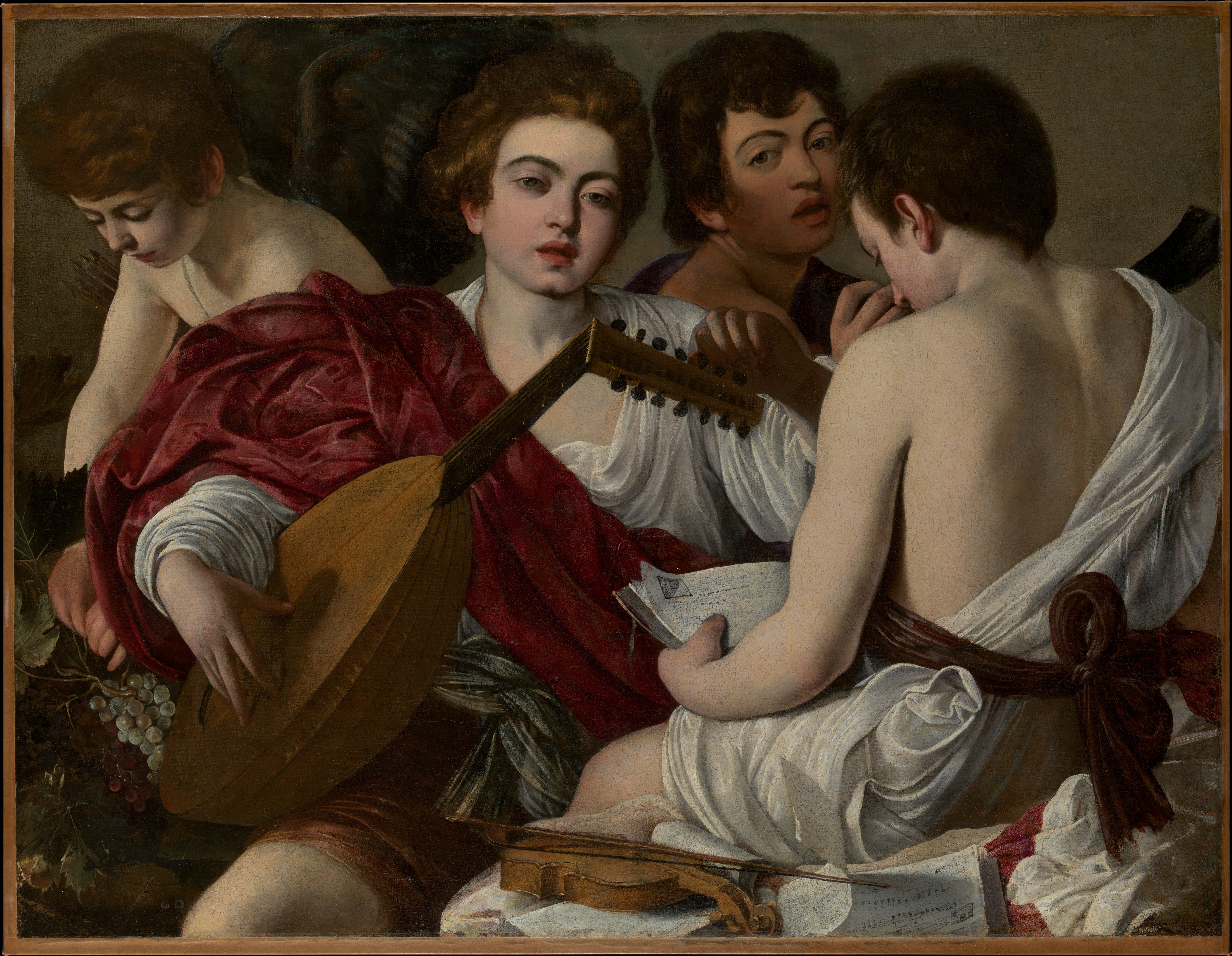 The Musicians by Michelangelo Merisi da Caravaggio