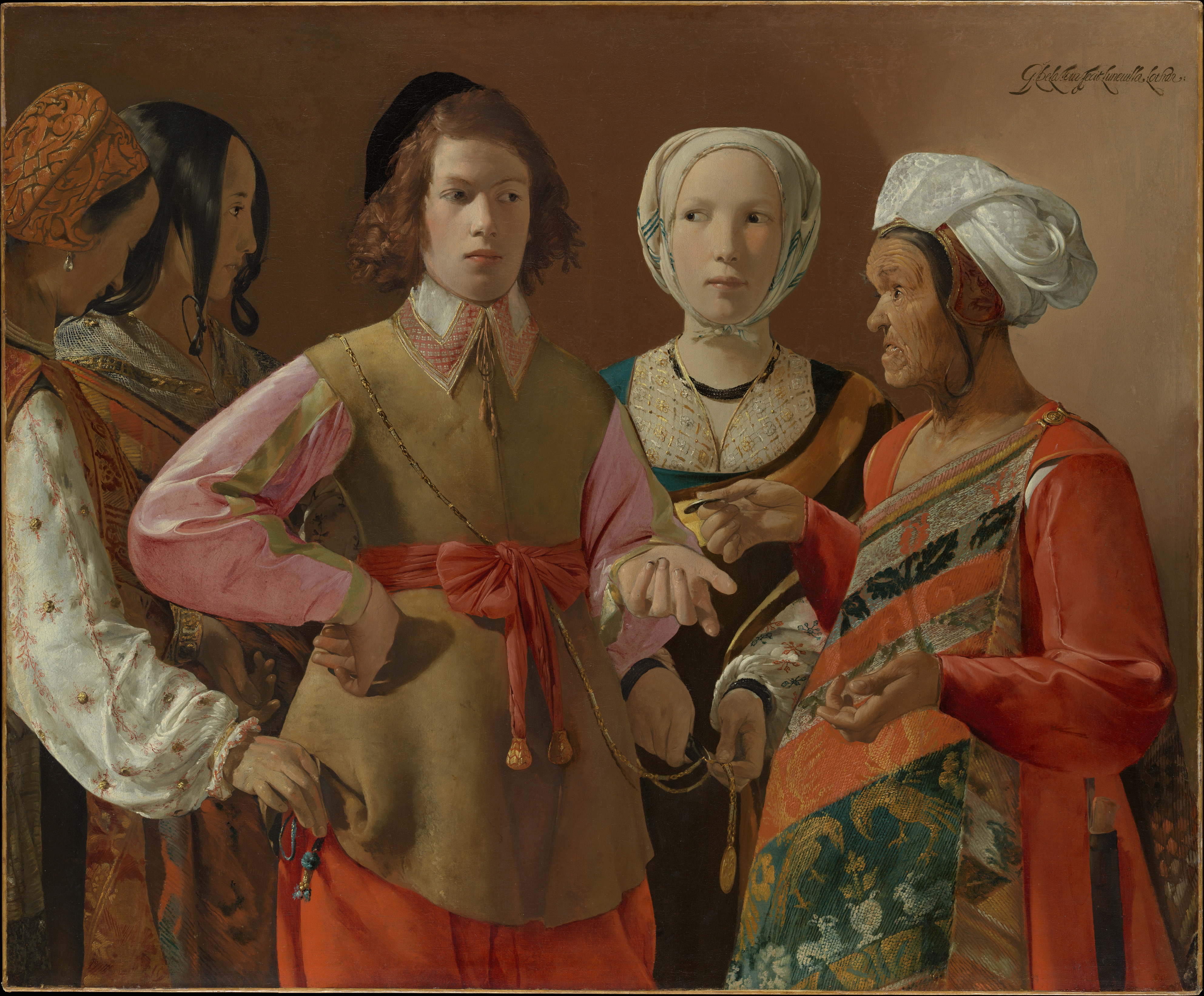 The Fortune-Teller, by Georges de La Tour