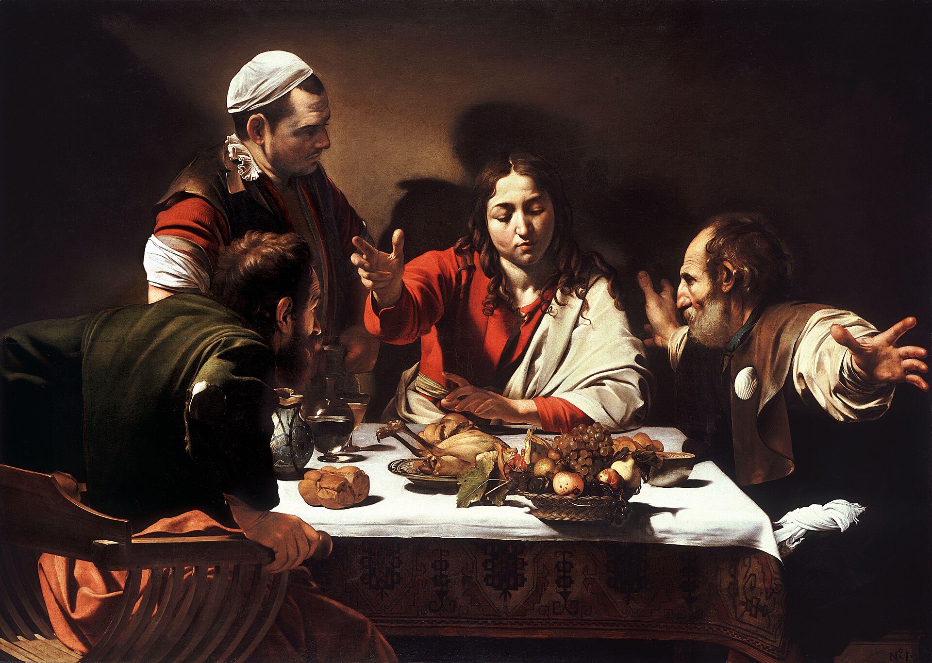 Caravaggio, The Supper at Emmaus