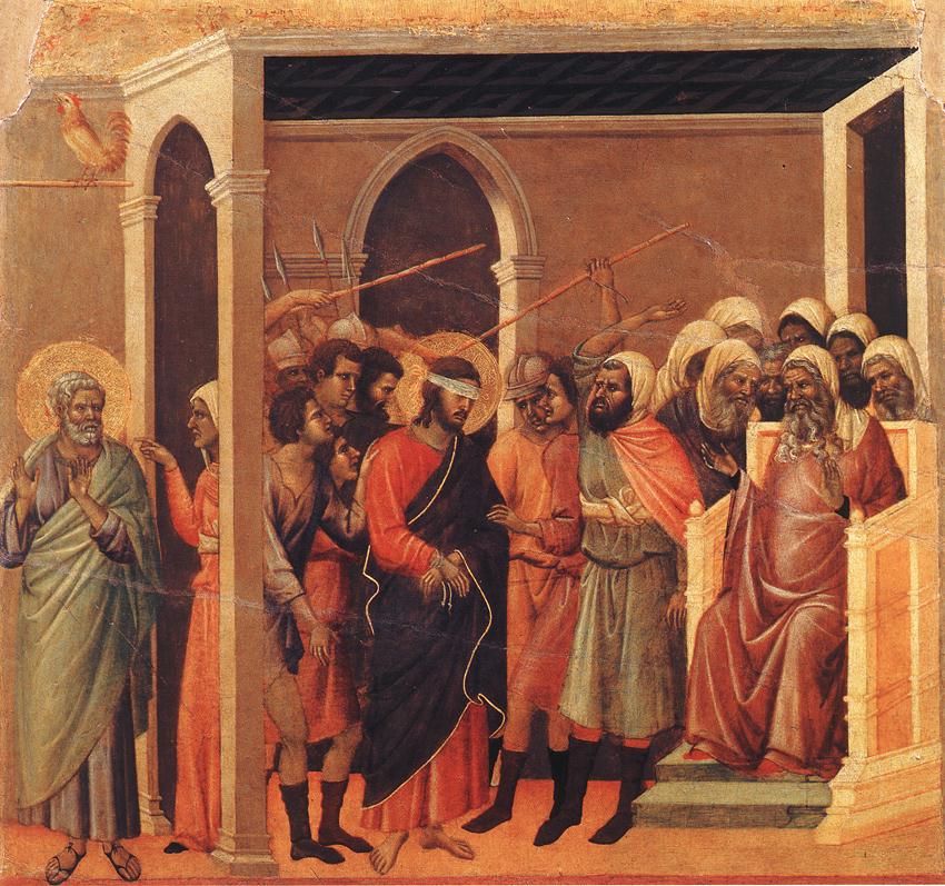 Duccio's version of the same episode