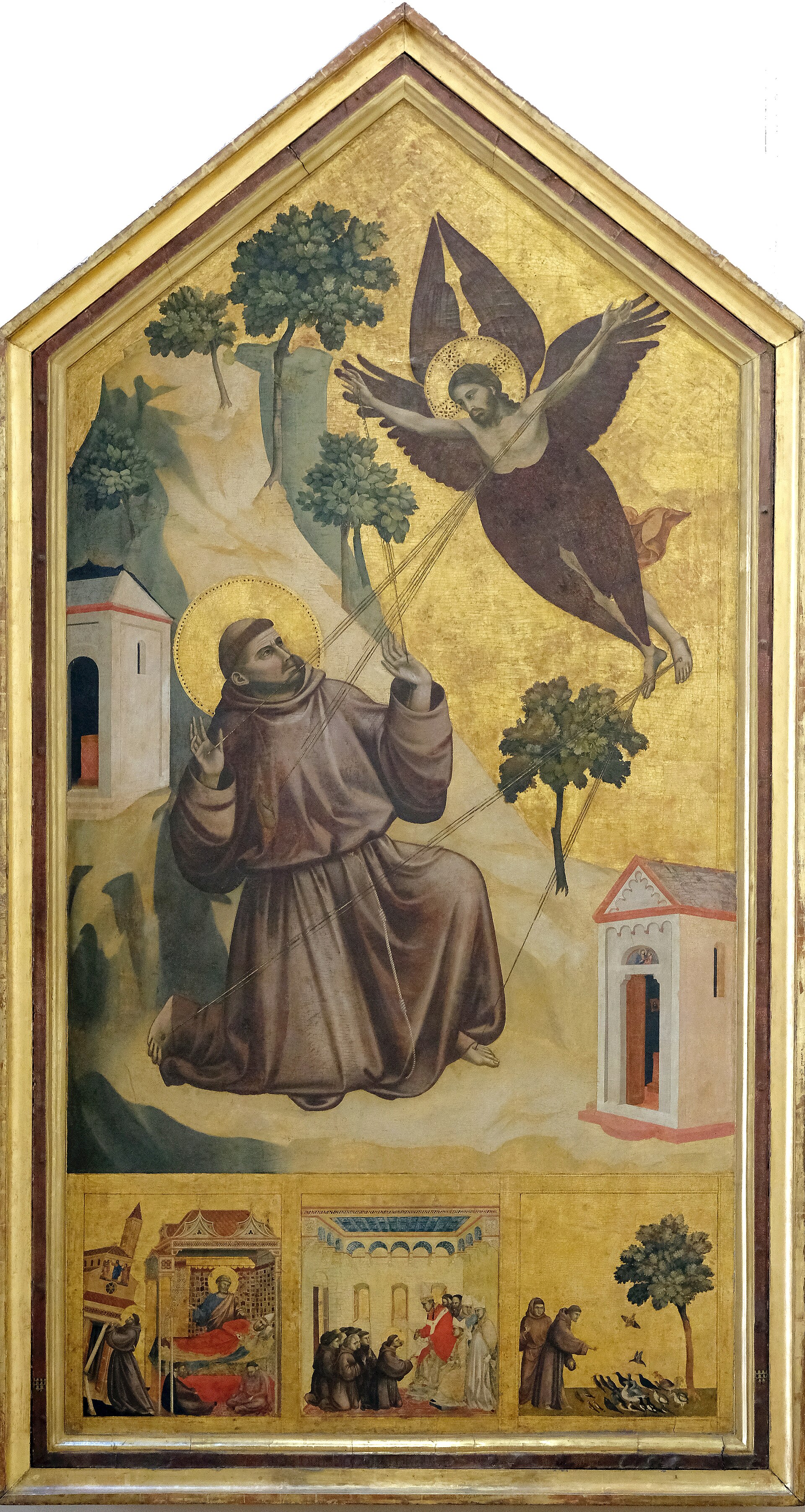Giotto, Saint Francis Receiving the Stigmata
