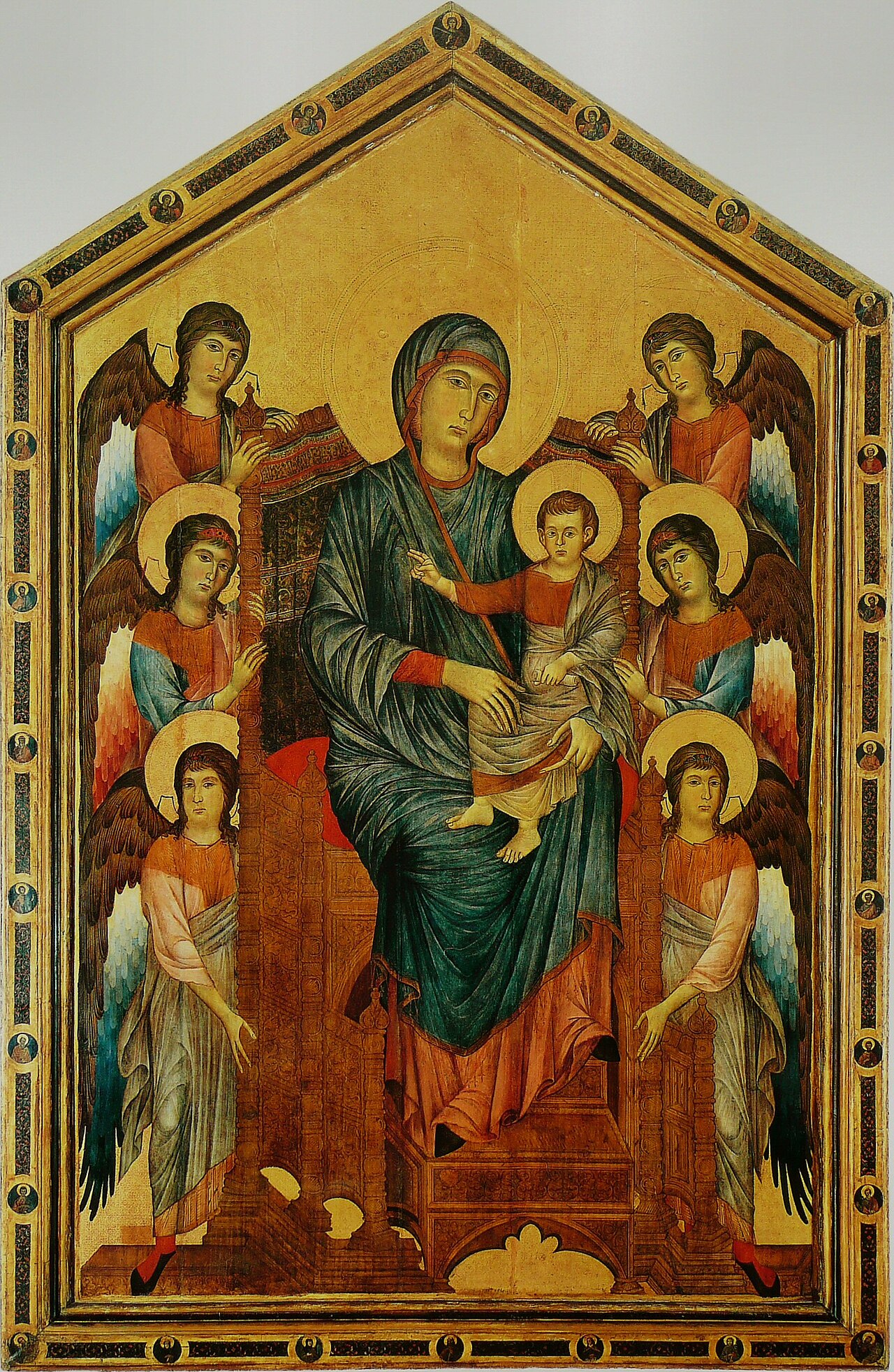 Cimabue, Maesta, Musee du Louvre