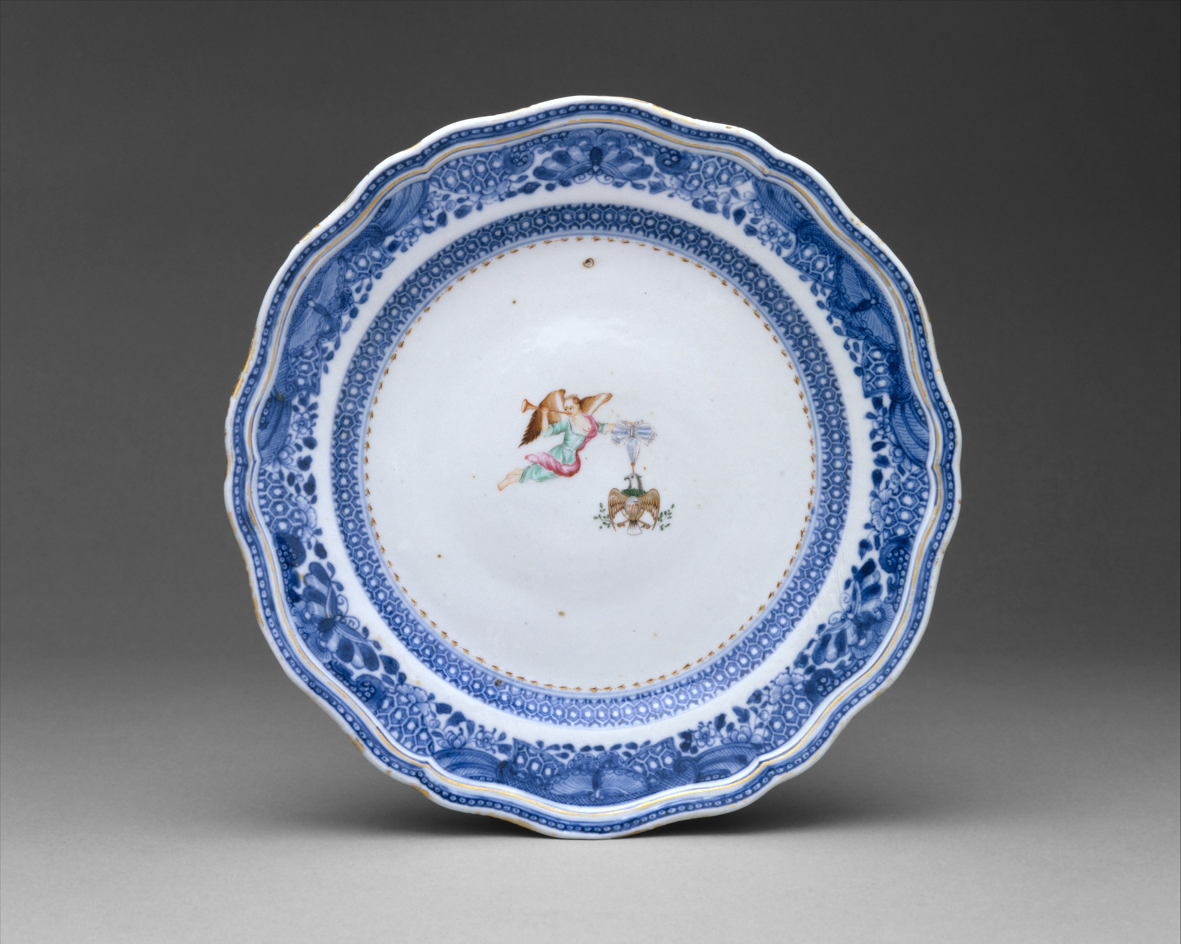 Plate from the Society of the Cincinnati Service of George Washington