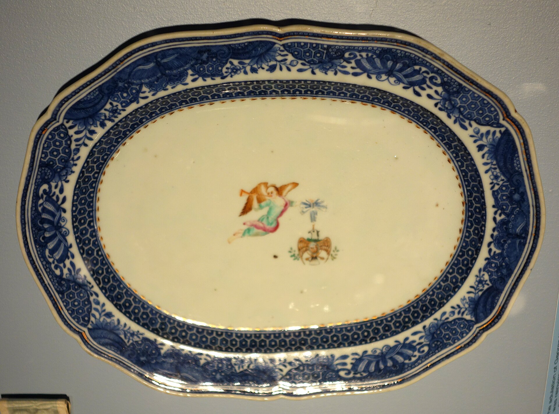 Platter, part of Washington's 302-piece service